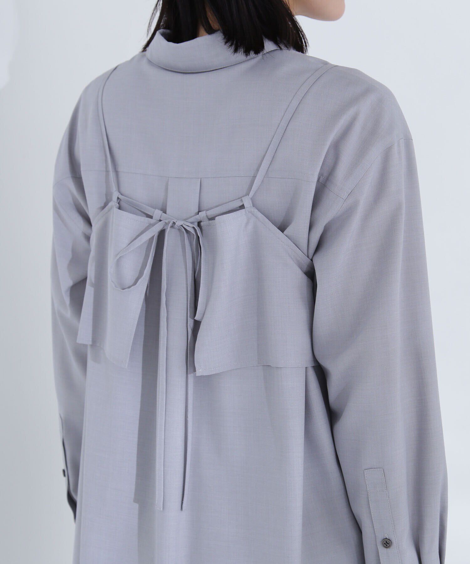  「ビスチェレイヤードシャツ」|シャツ・ブラウス|