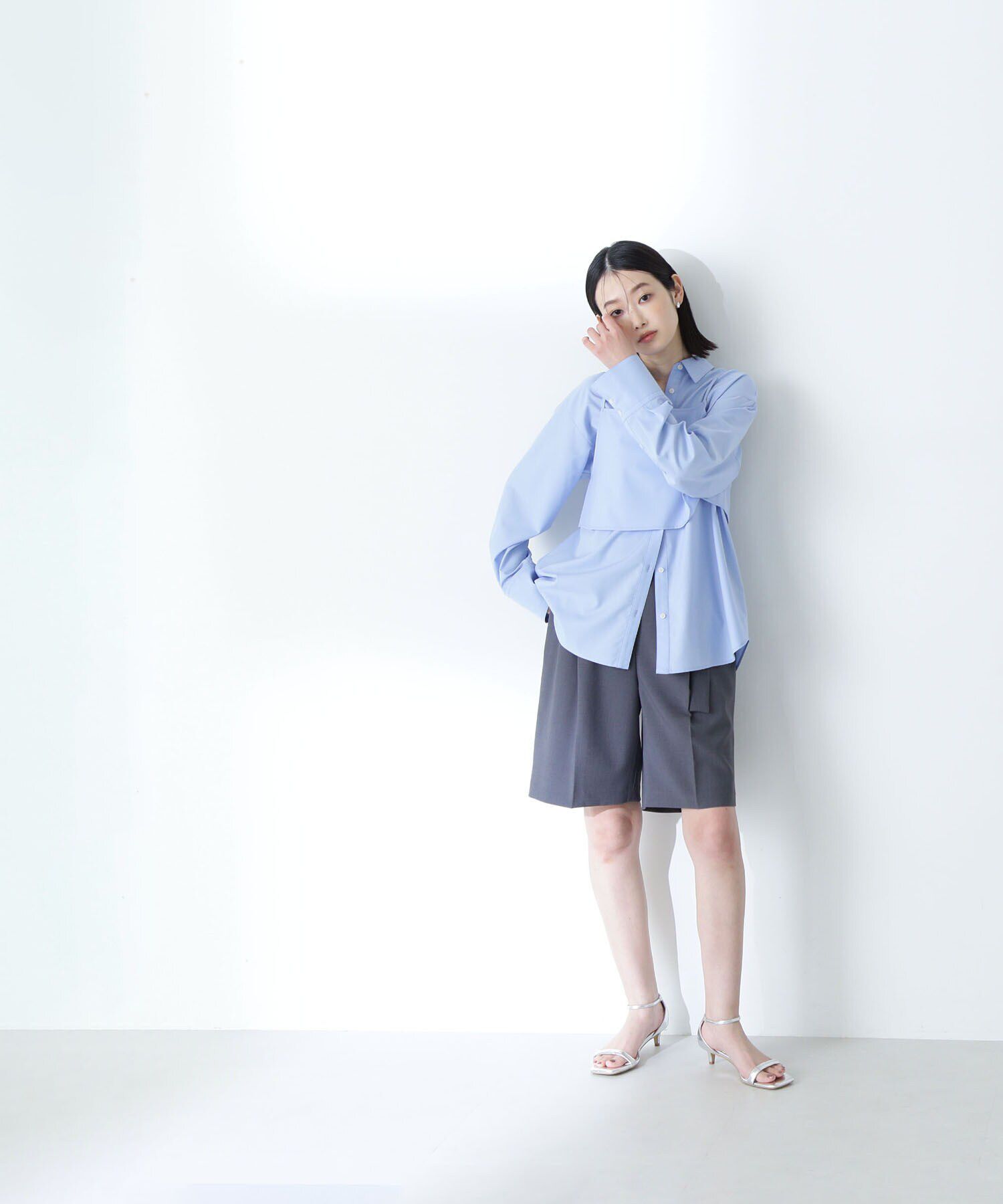  「ビスチェレイヤードシャツ」|シャツ・ブラウス|