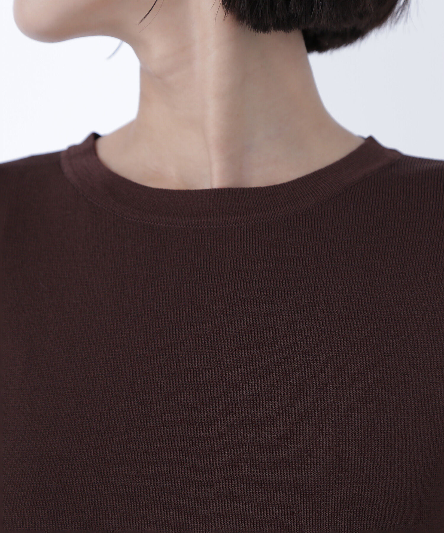  「総針ベーシックシリーズ クルーネックニット」|ニット・セーター|