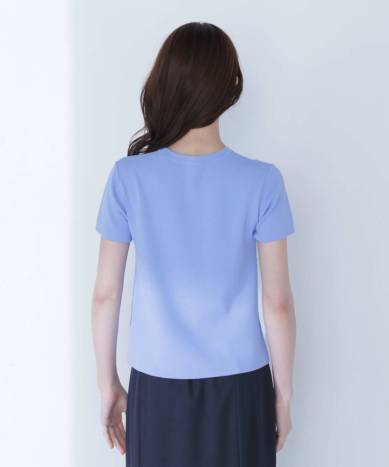  「総針ベーシックシリーズ クルーネックニット」|ニット・セーター|