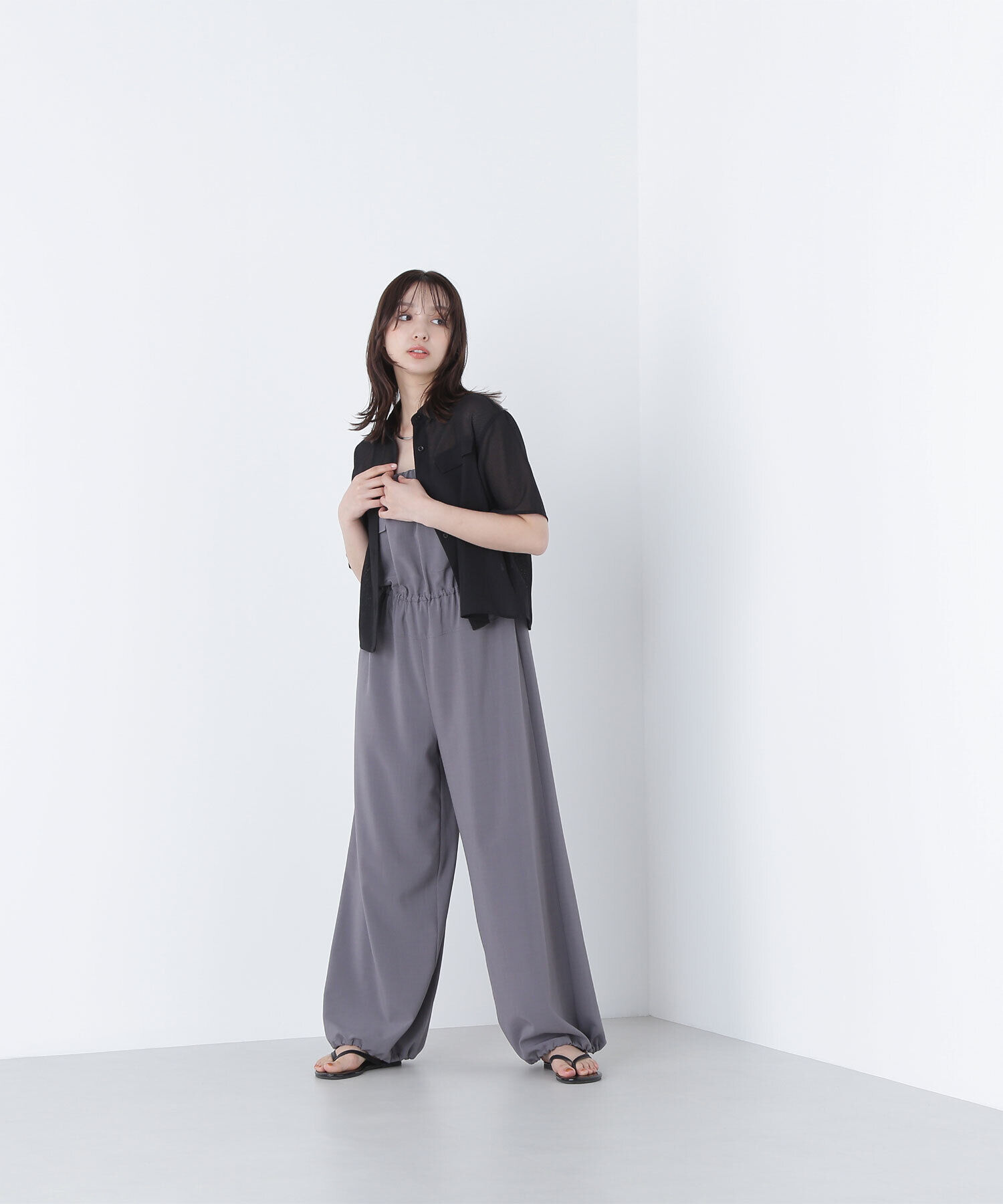  「ダブルポケットメッシュシャツ」|シャツ・ブラウス|