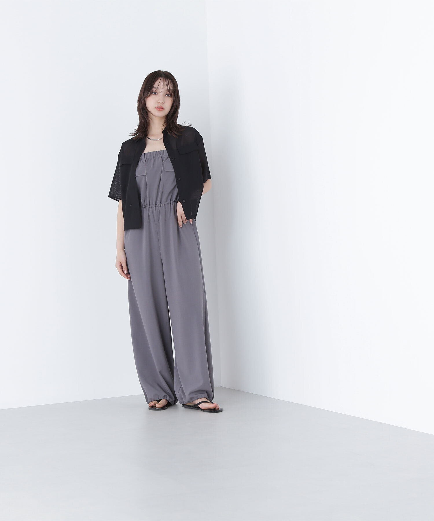  「ダブルポケットメッシュシャツ」|シャツ・ブラウス|