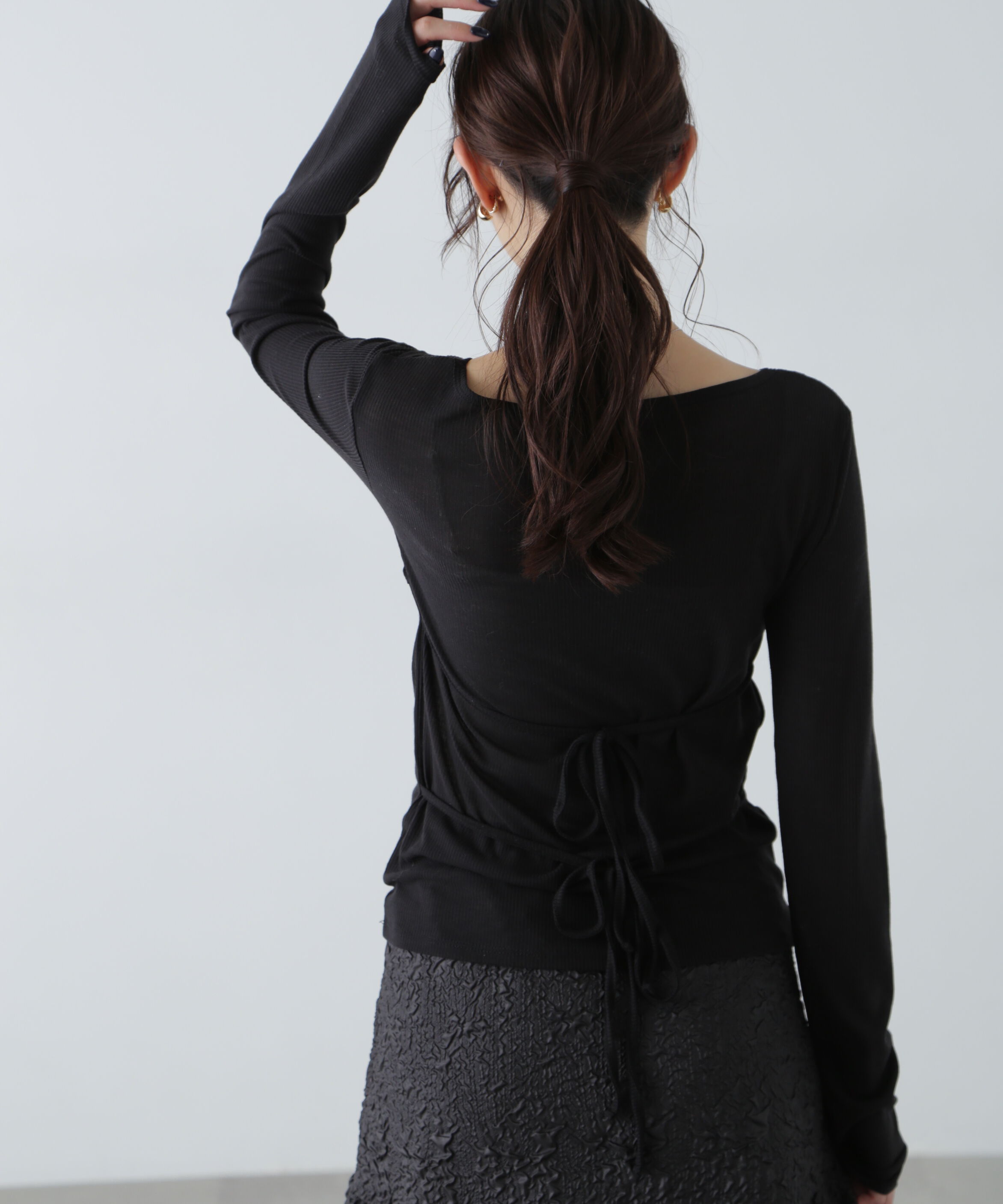  「シアーテレコレイヤードカットソー」|Tシャツ・カットソー|