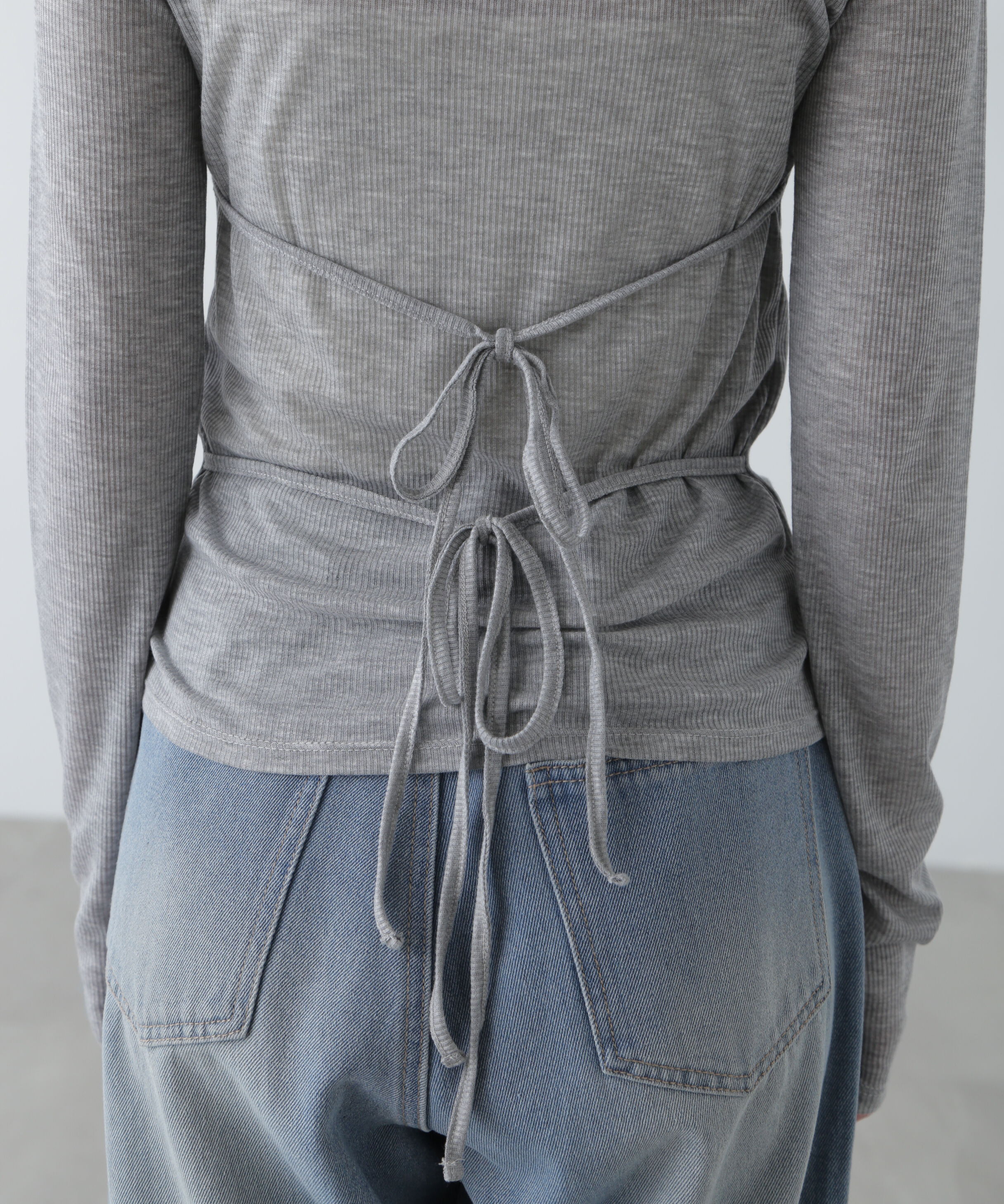  「シアーテレコレイヤードカットソー」|Tシャツ・カットソー|