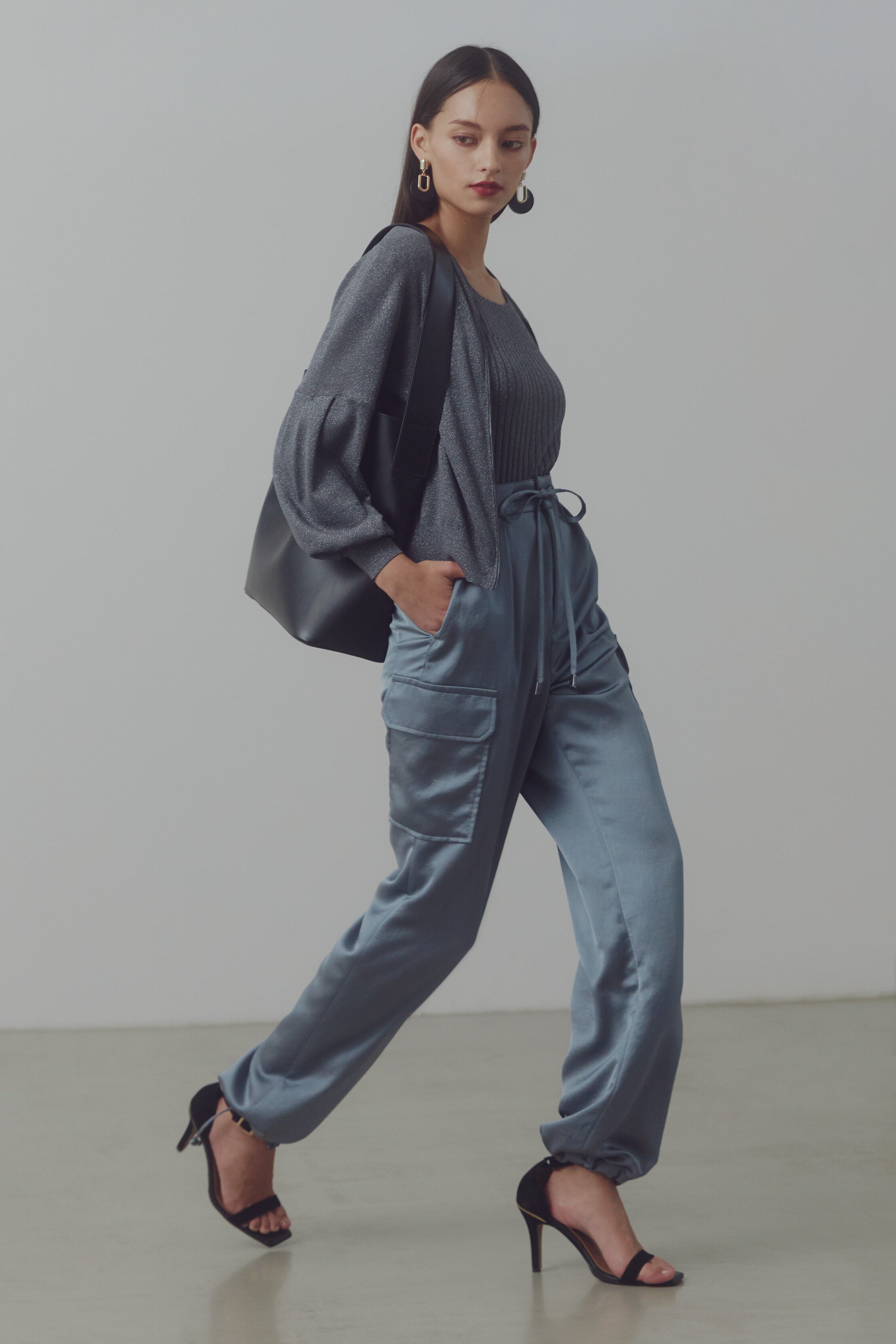  「◆ジップアップラメニットブルゾン」|その他|