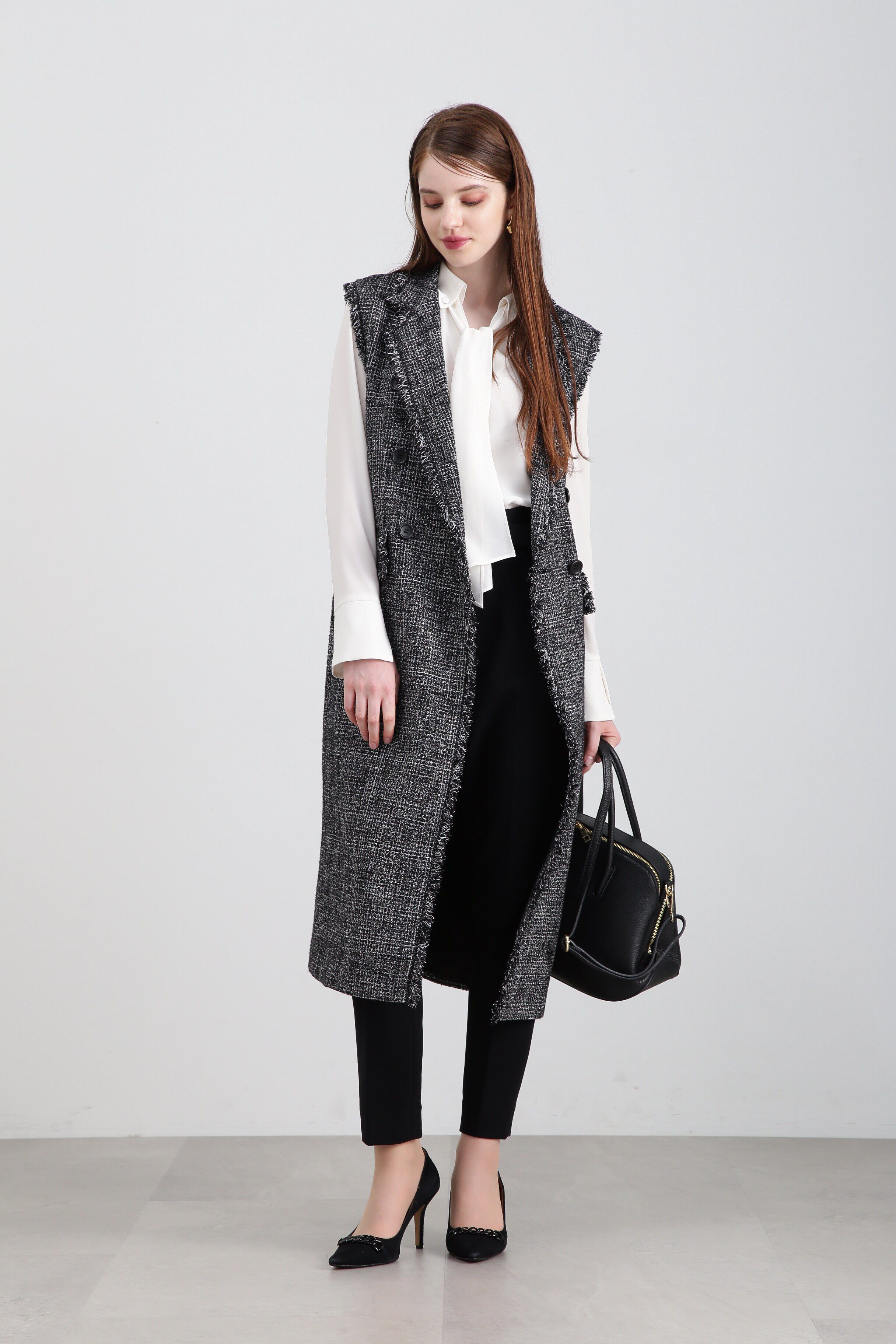  「◆[WEB限定サイズ] ハイウエストベルトパンツ」|その他|