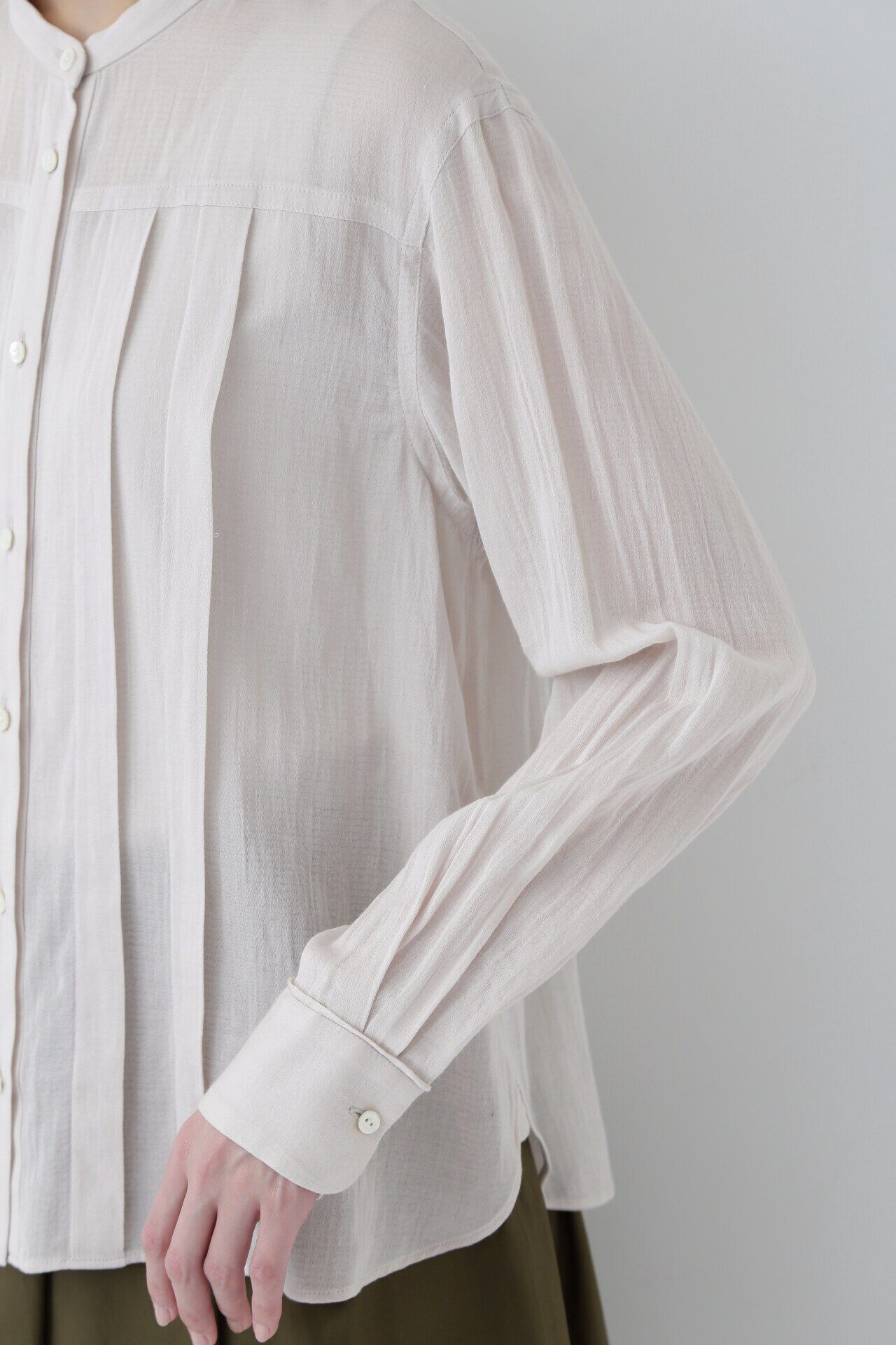  「◆ドビーシフォンブラウス」|シャツ・ブラウス|