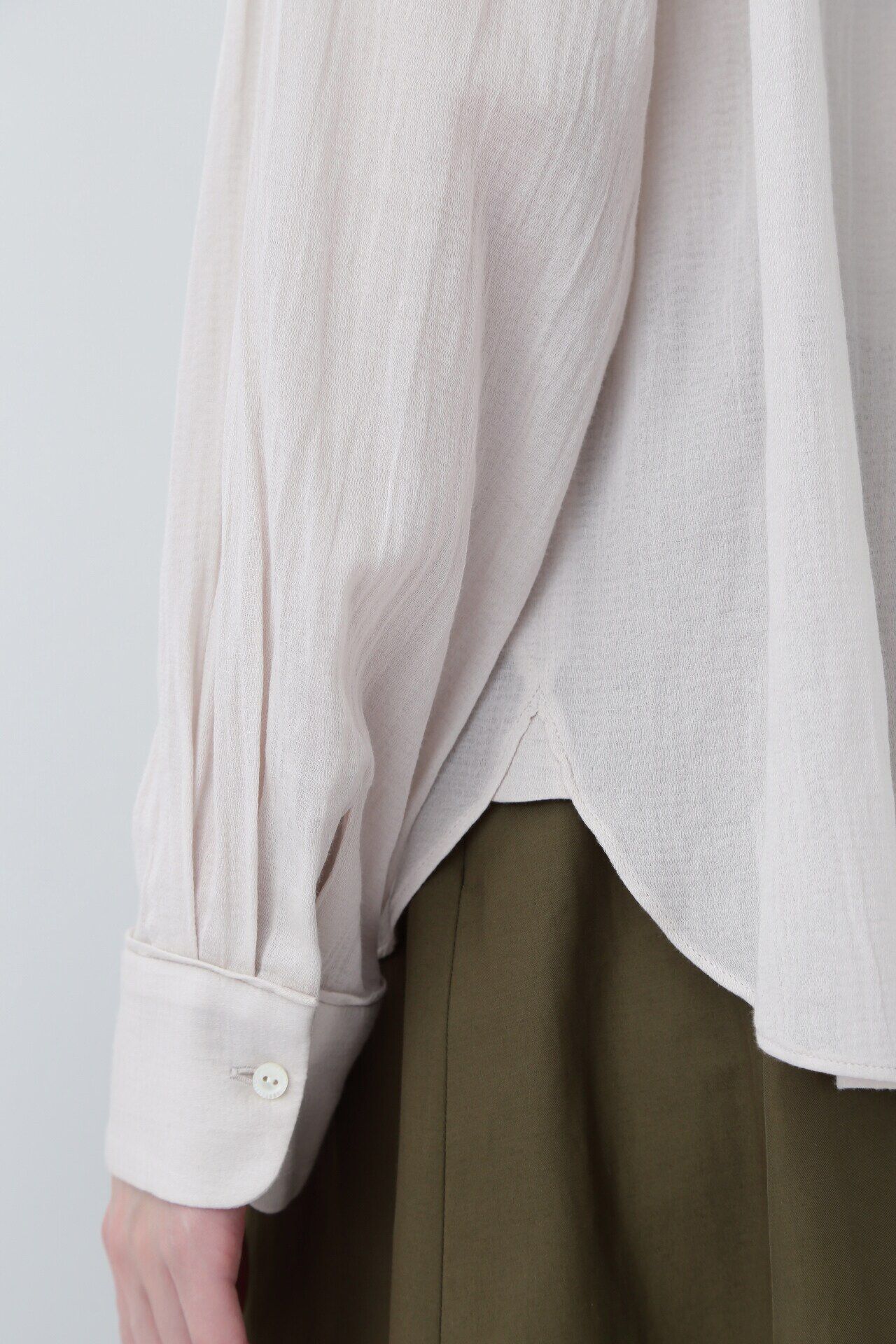  「◆ドビーシフォンブラウス」|シャツ・ブラウス|