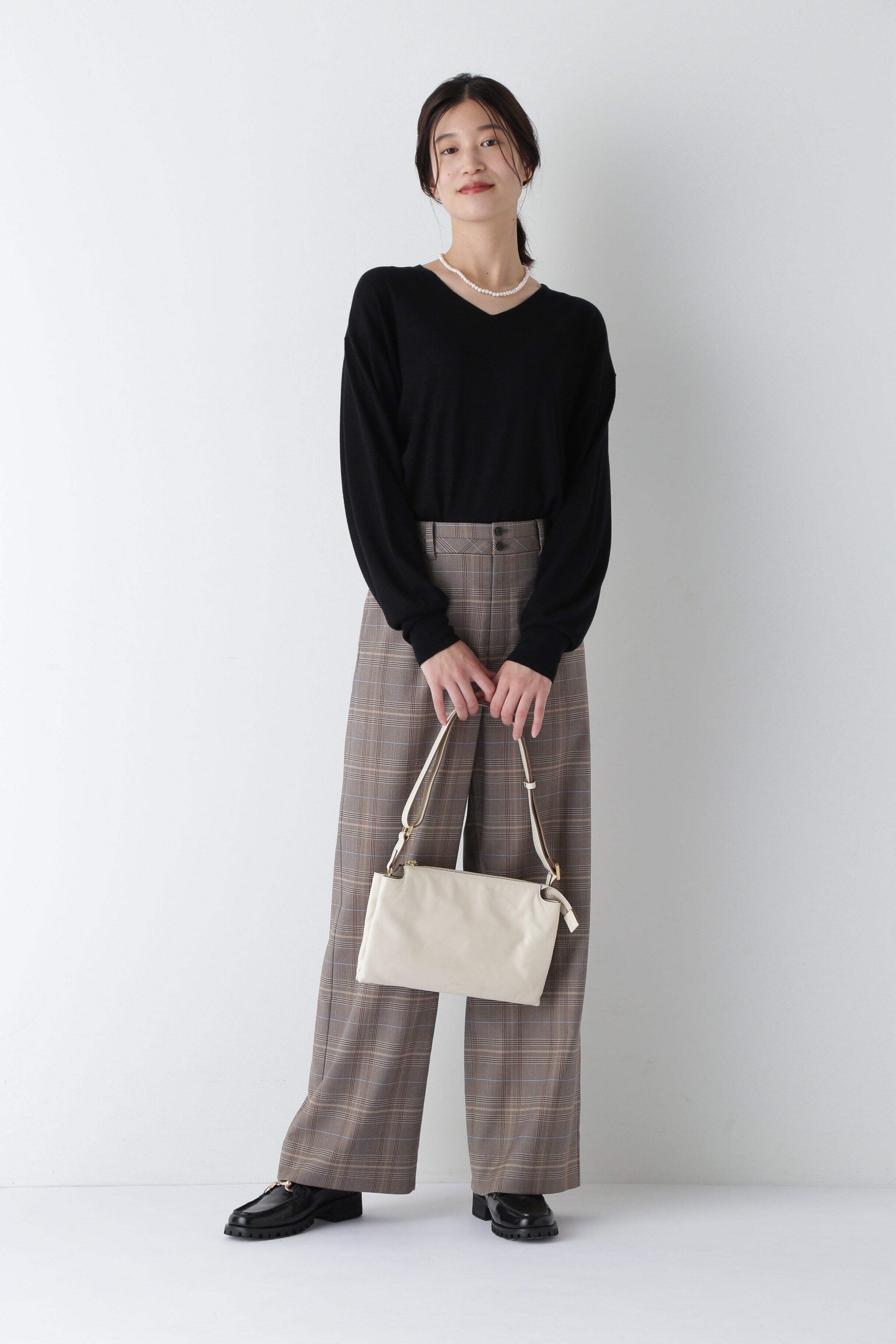  「◆ベーシックVネックプルオーバー」|ニット・セーター|