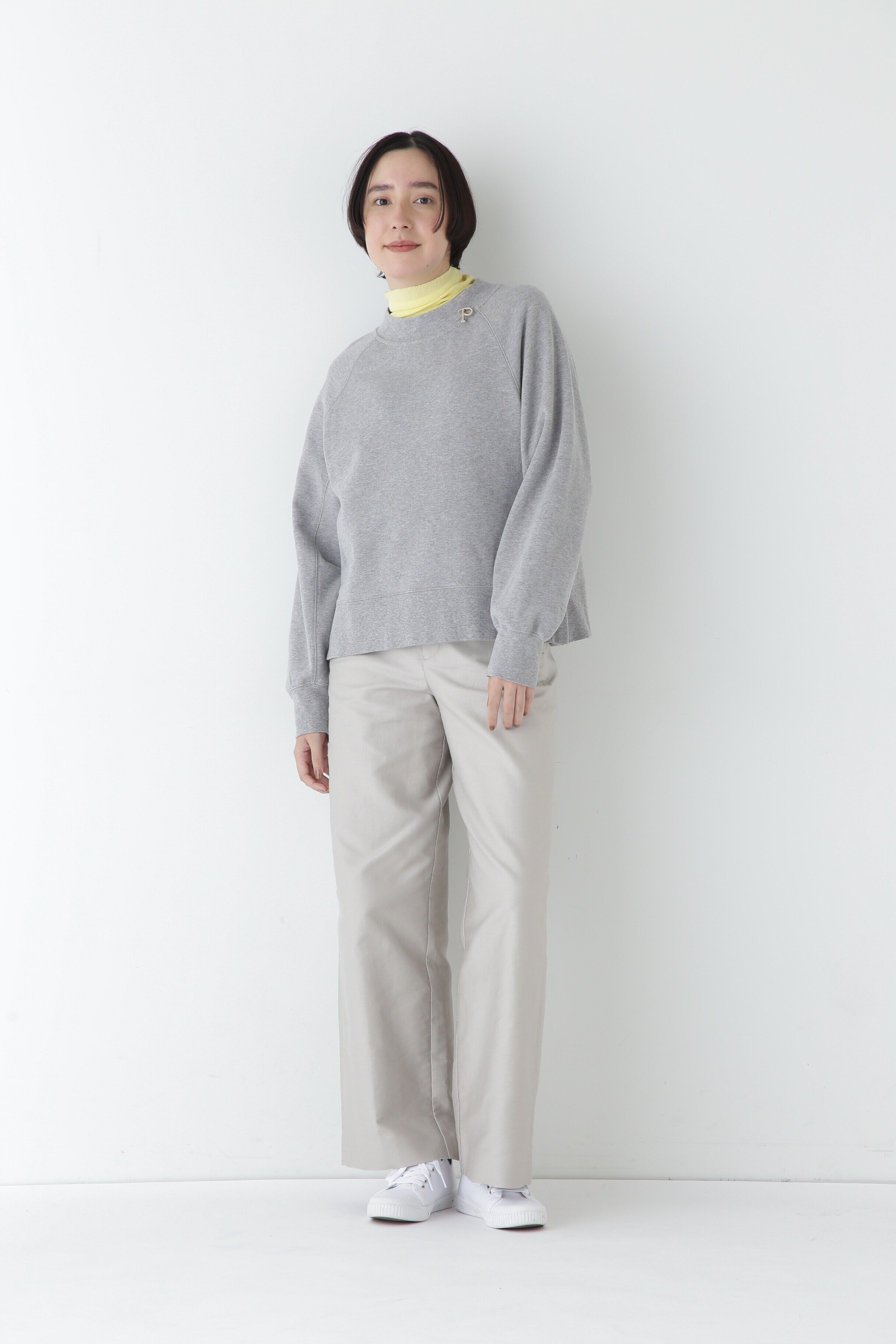  「◆モックネックジップトレーナー」|Tシャツ・カットソー|