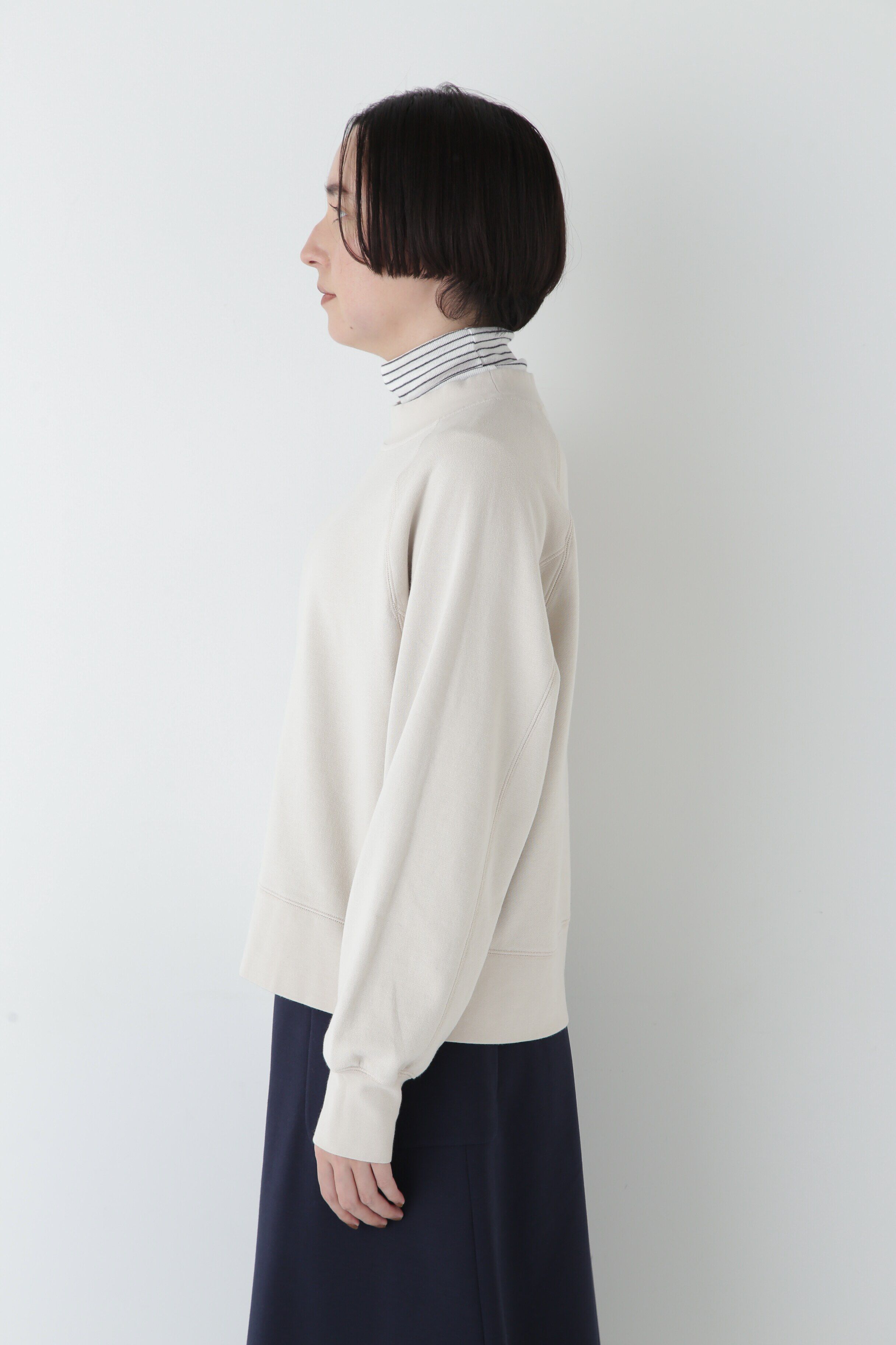  「◆モックネックジップトレーナー」|Tシャツ・カットソー|