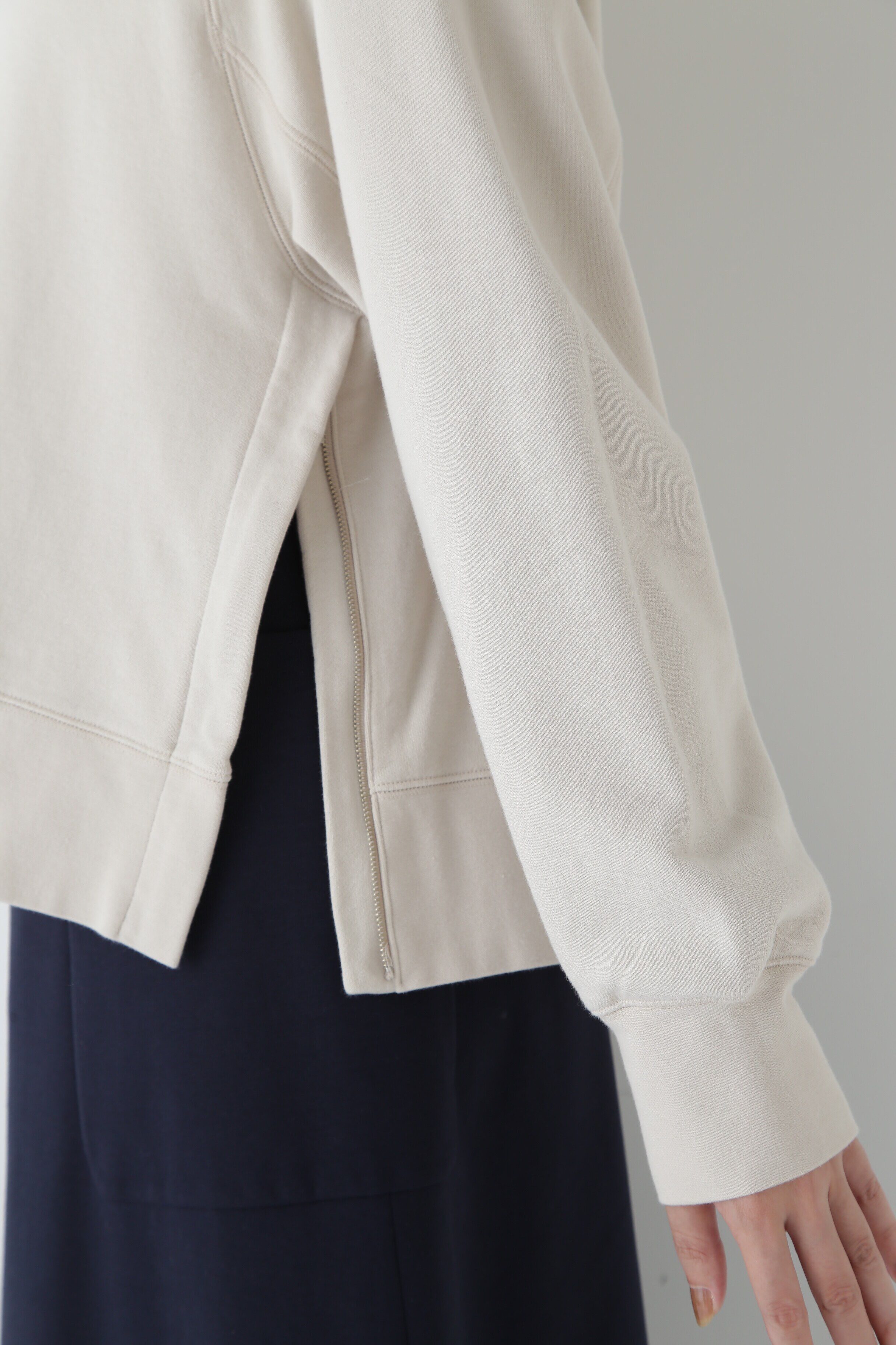  「◆モックネックジップトレーナー」|Tシャツ・カットソー|