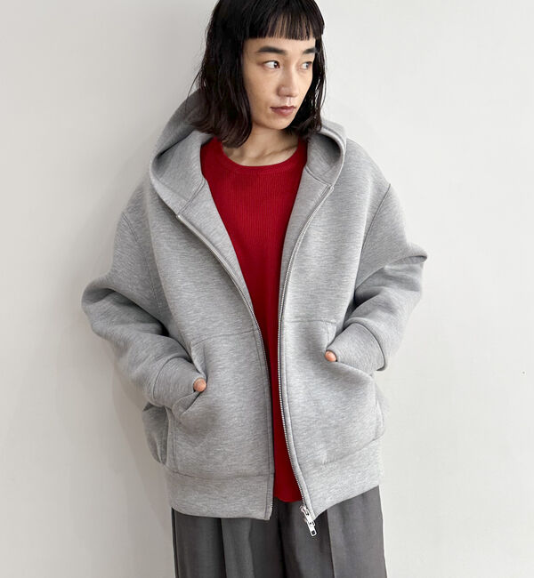 Doux archives「Ｗ　ＺＩＰ　ボンディングＢＩＧパーカ‐」|パーカー|