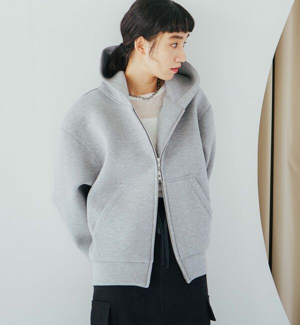 Doux archives「Ｗ　ＺＩＰ　ボンディングＢＩＧパーカ‐」|パーカー|