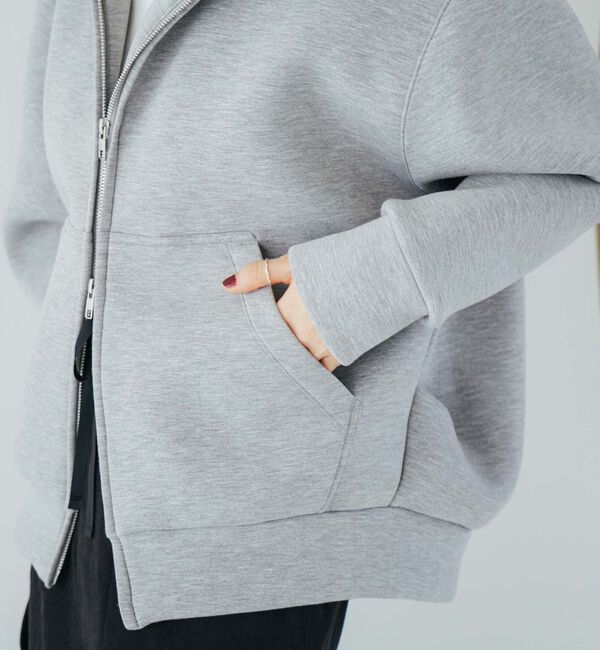 Doux archives「Ｗ　ＺＩＰ　ボンディングＢＩＧパーカ‐」|パーカー|