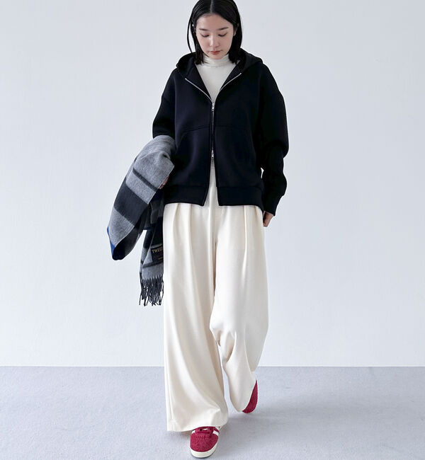 Doux archives「Ｗ　ＺＩＰ　ボンディングＢＩＧパーカ‐」|パーカー|