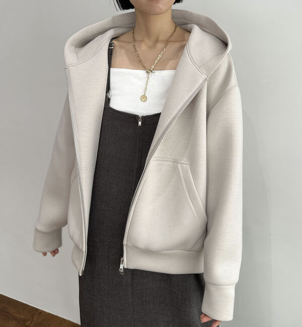 Doux archives「Ｗ　ＺＩＰ　ボンディングＢＩＧパーカ‐」|パーカー|