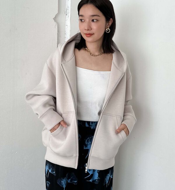 Doux archives「Ｗ　ＺＩＰ　ボンディングＢＩＧパーカ‐」|パーカー|