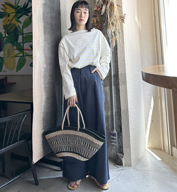 Doux archives「タックワイドパンツ」|チノ|