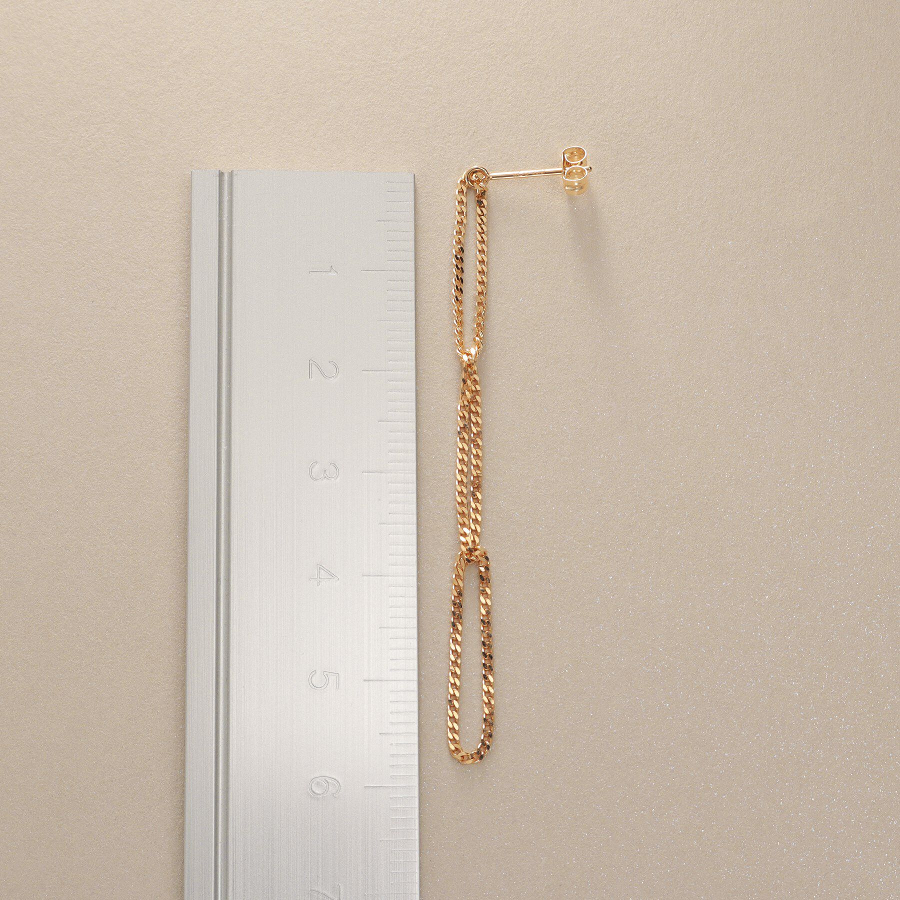 COCOSHNIK「K10キヘイループ スタッドピアス」|ピアス|