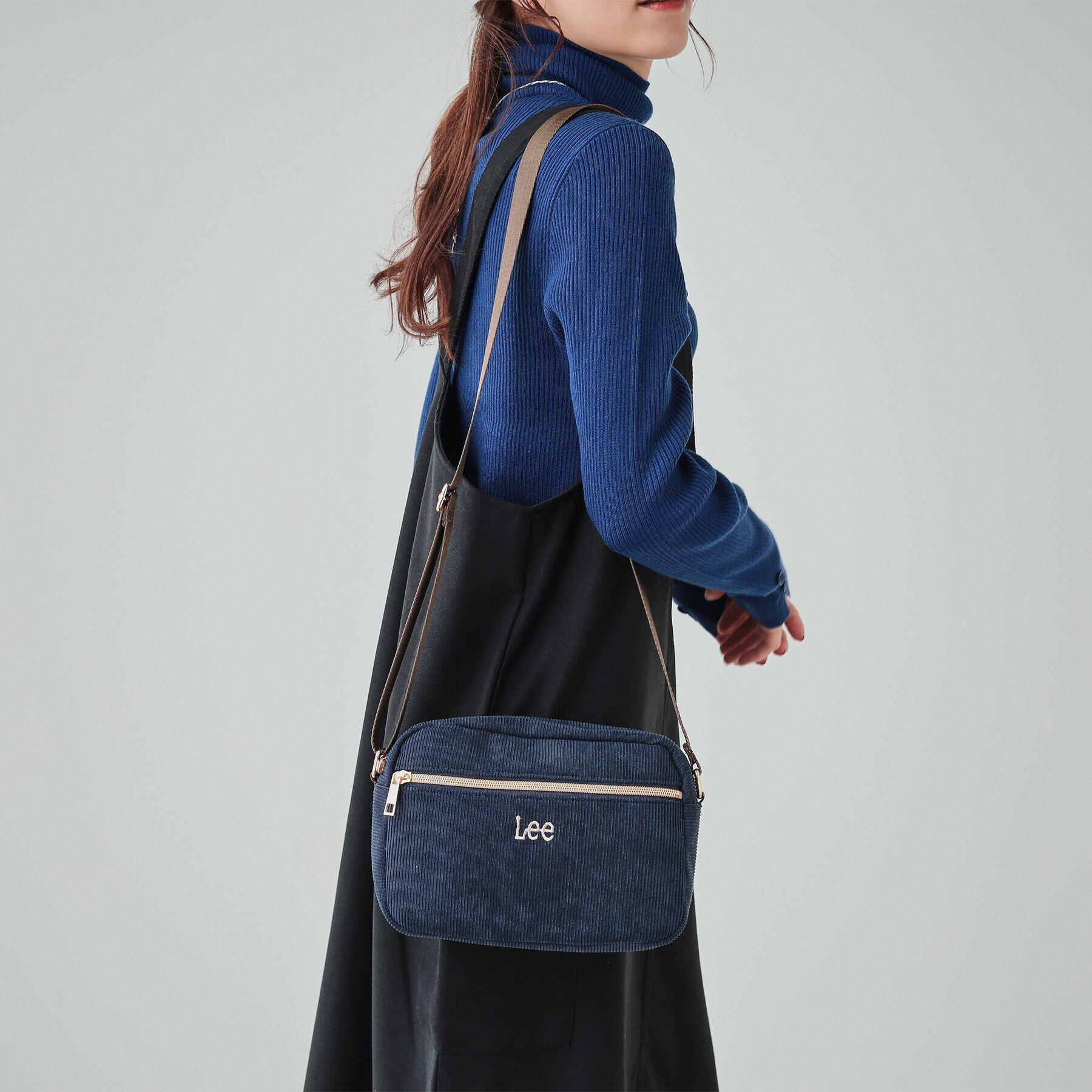 SHOO･LA･RUE「【Lee別注】フロントファスナーポケットショルダーバッグ」|ショルダー・メッセンジャー|