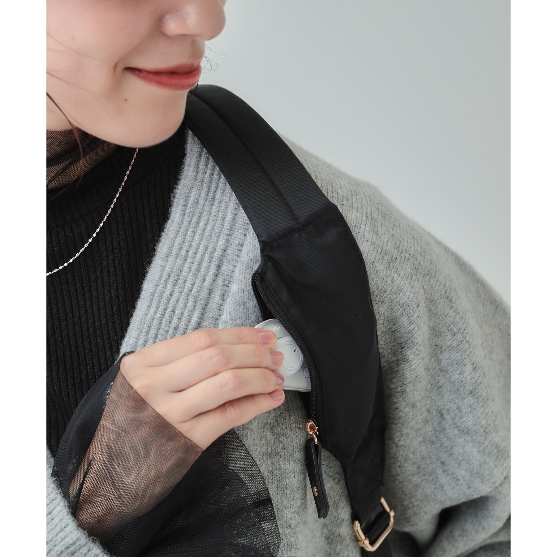 SHOO･LA･RUE「【撥水／背中ポケット】整理整頓できちゃうリュック」|リュック|