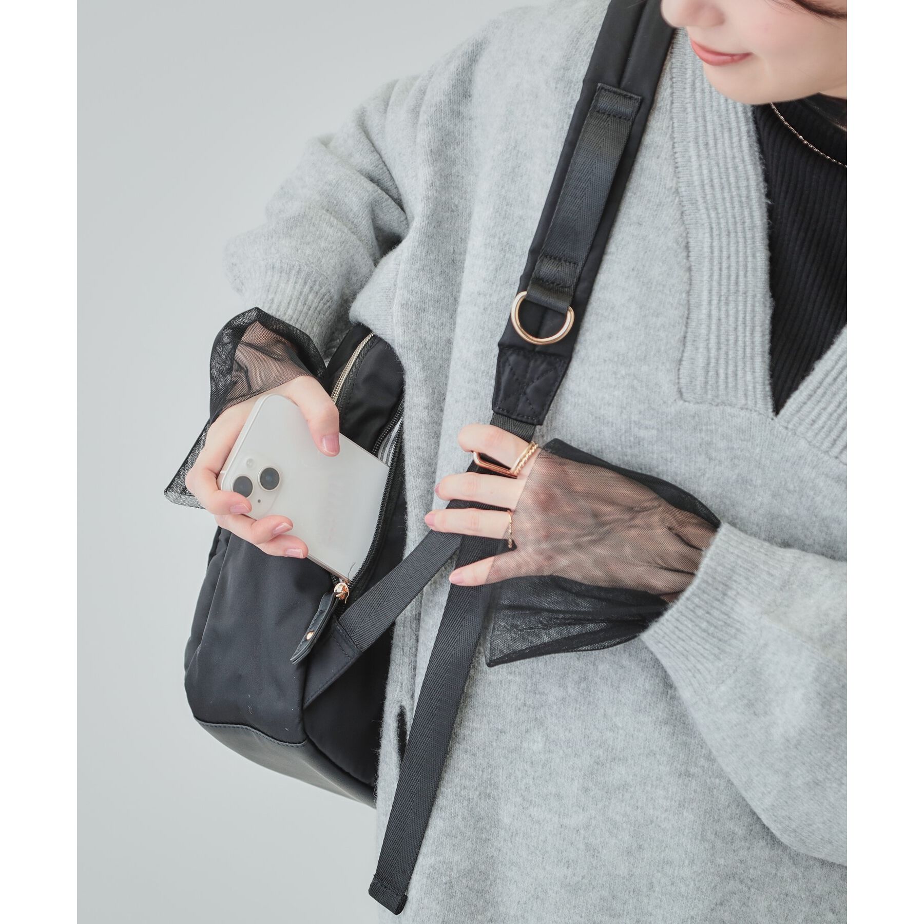 SHOO･LA･RUE「【撥水／背中ポケット】整理整頓できちゃうリュック」|リュック|