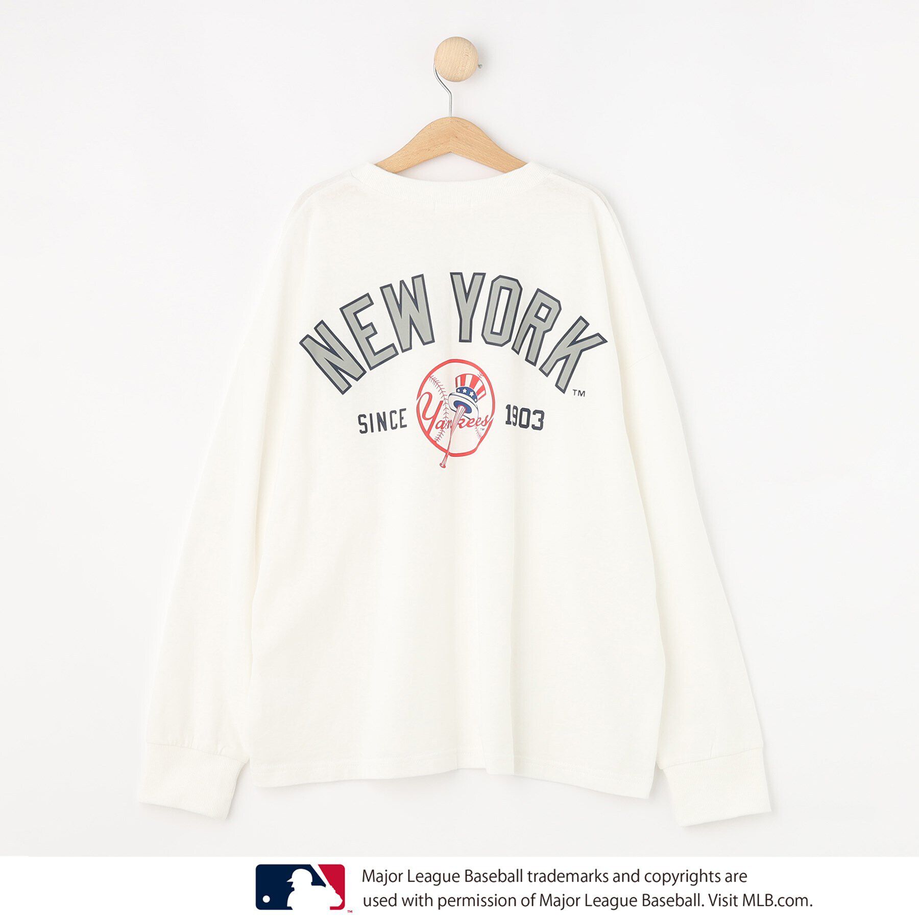 SHOO･LA･RUE「【MLB】オーバーサイズロンT」|Tシャツ・カットソー|
