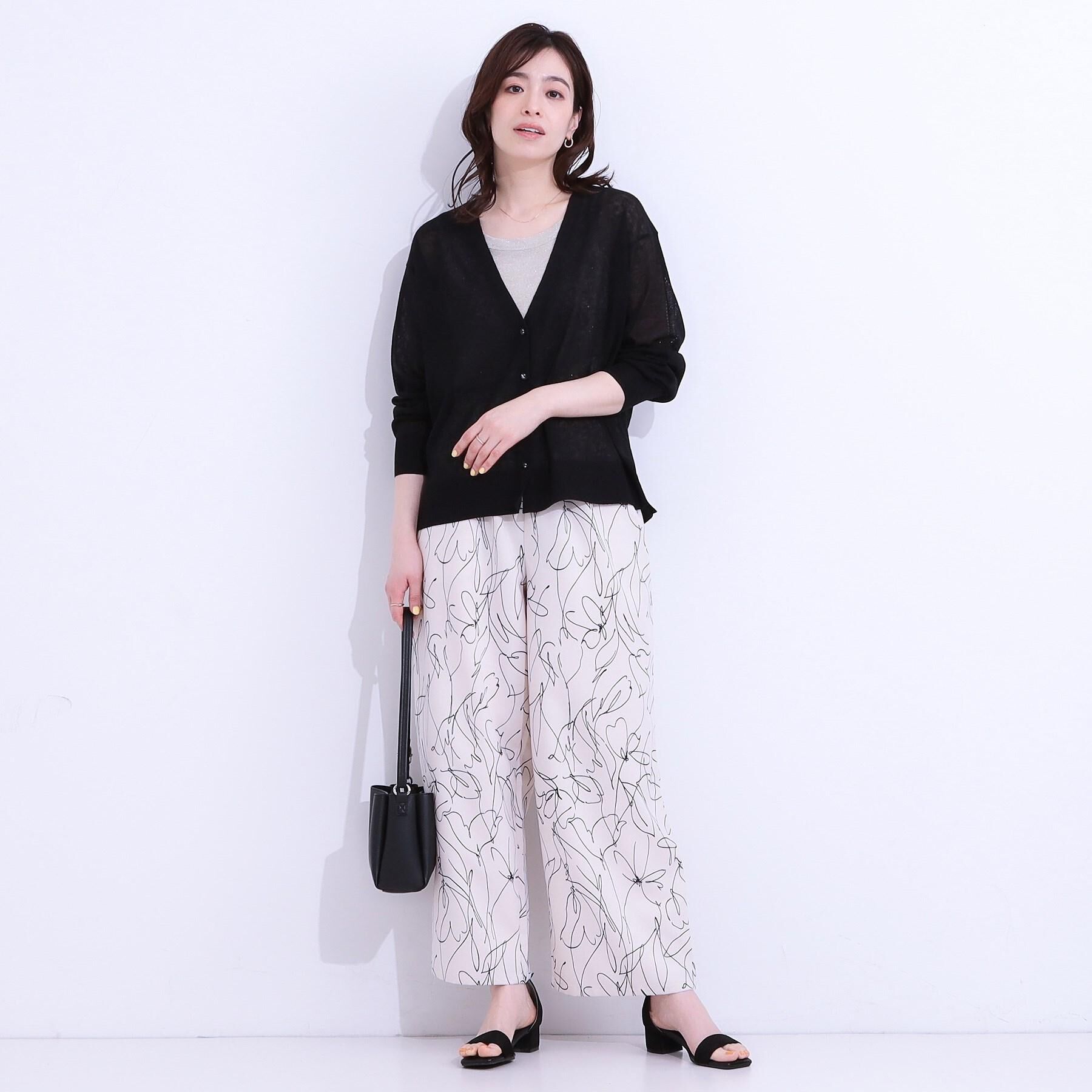 SHOO･LA･RUE「【高レビュー/S-LL】大人ヘルシーなスタイルに ラメタンクトップ」|キャミソール|