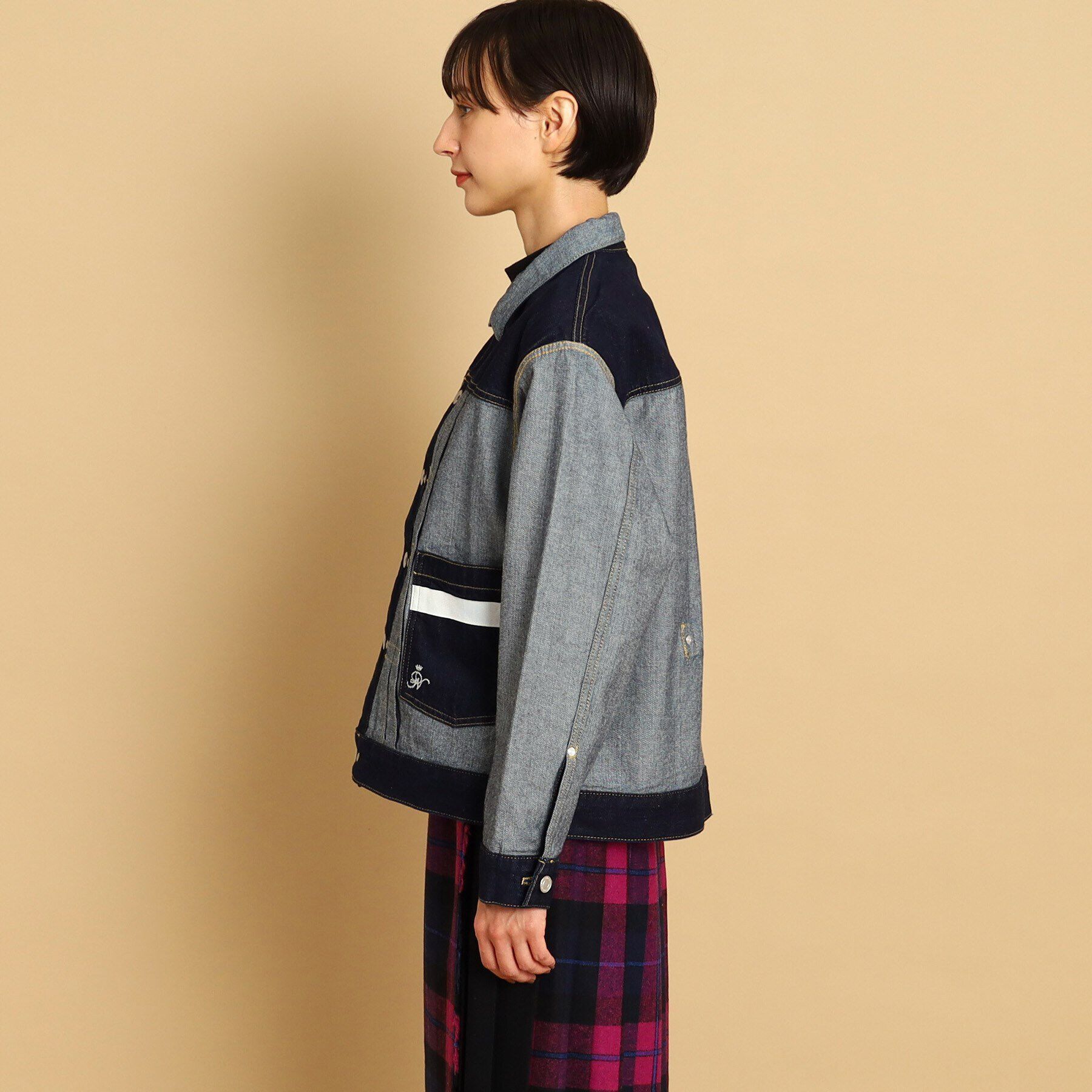 Dessin「【リバーシブル・ユニセックス】デニムジャケット」|デニムジャケット|