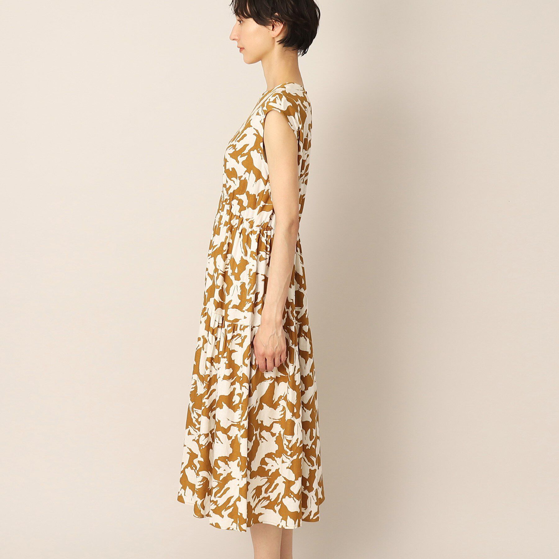 Dessin「プリントティアードワンピース」|ワンピース|