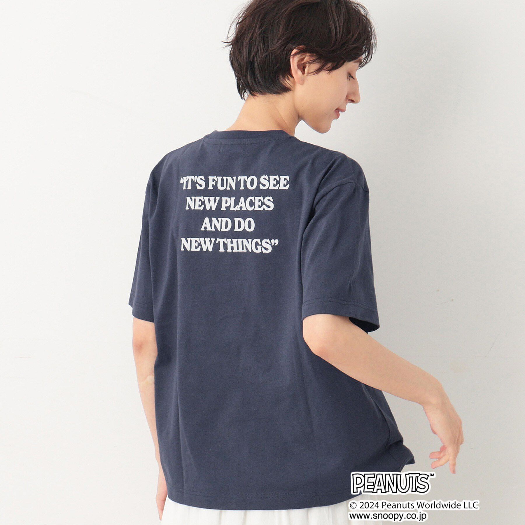 Dessin「【ユニセックス】Dessin&times;PEANUTS Tシャツ」|Tシャツ・カットソー|