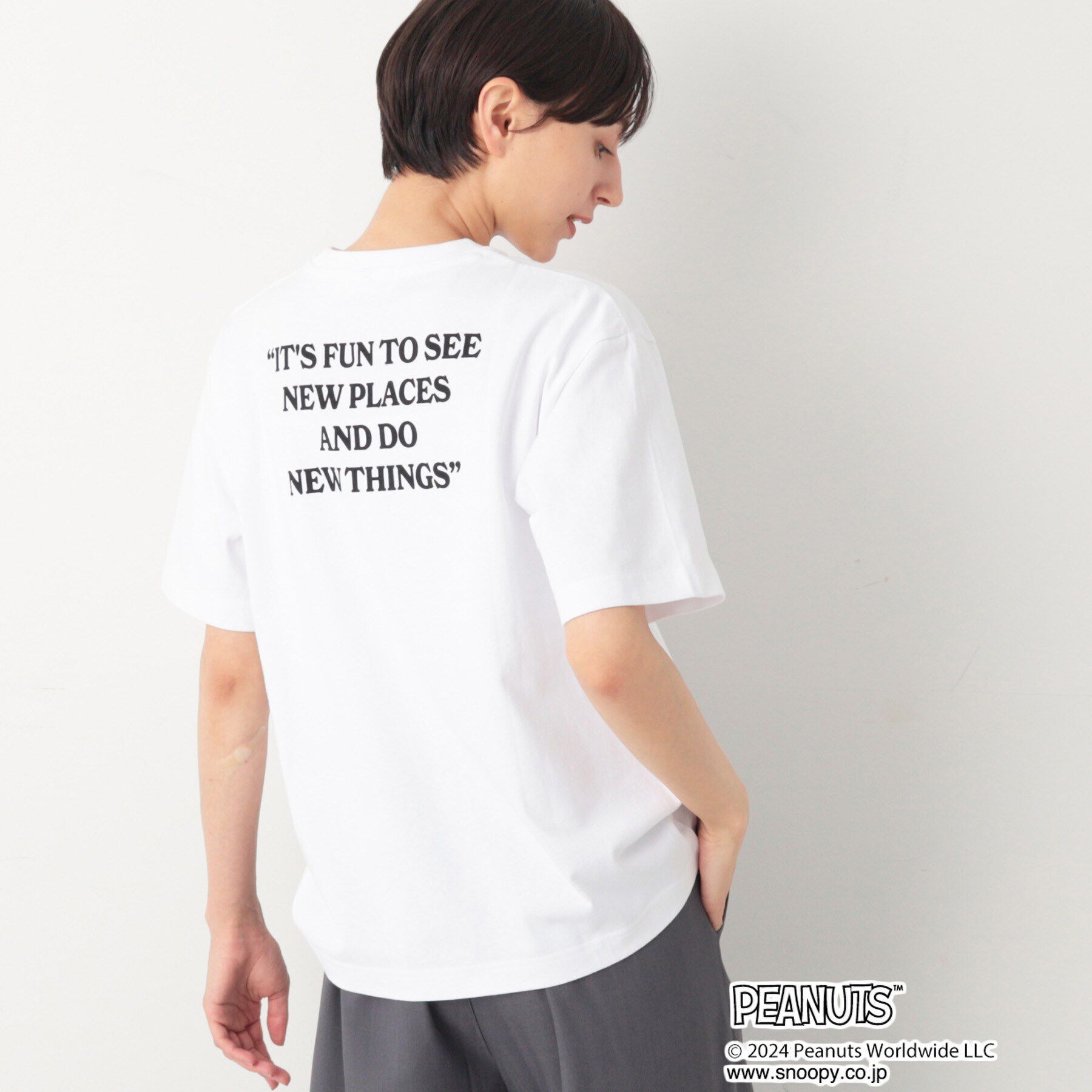 Dessin「【ユニセックス】Dessin&times;PEANUTS Tシャツ」|Tシャツ・カットソー|
