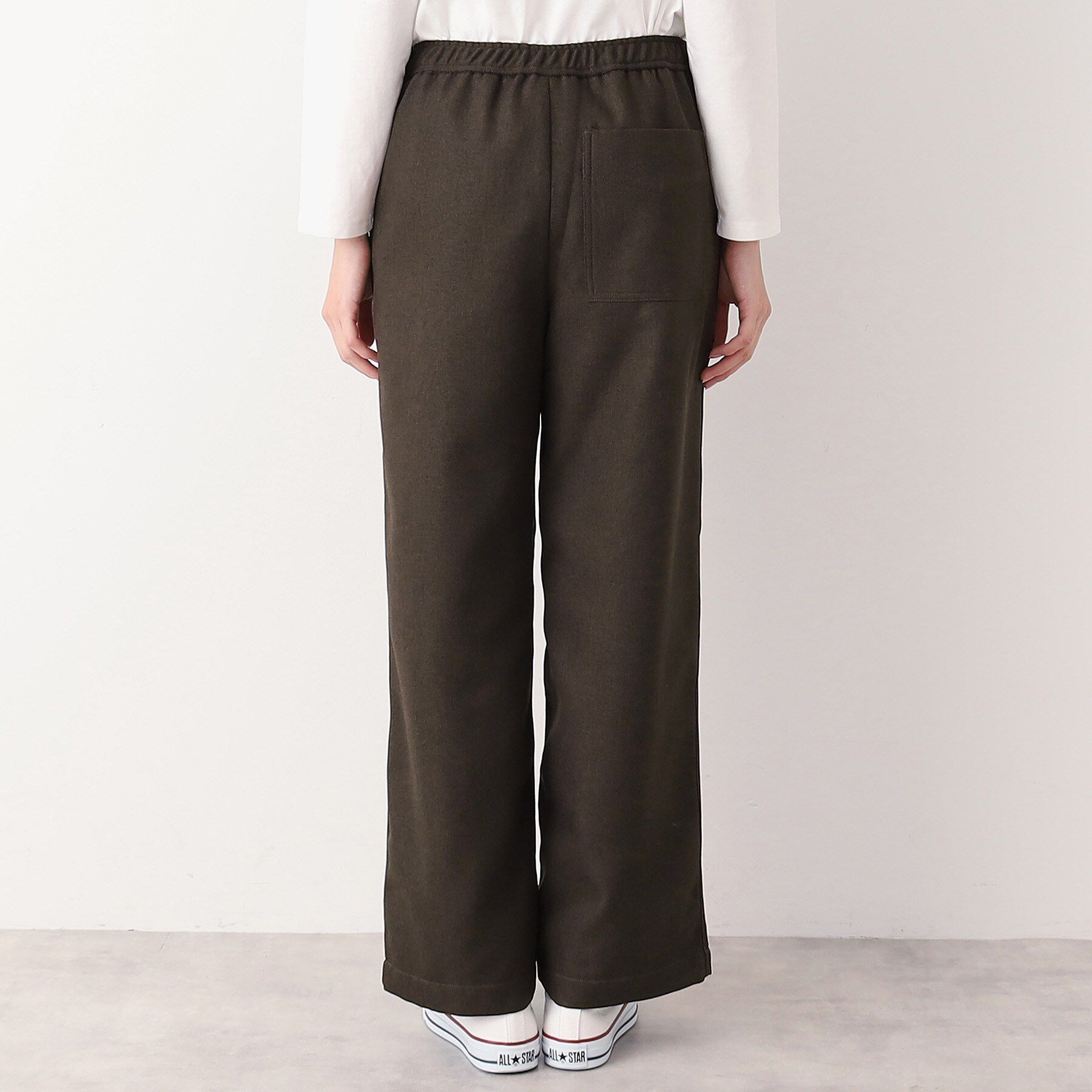 Dessin「【ウエストゴム・裏付き・洗える】アウトポケット付きパンツ（XS～L）」|その他|