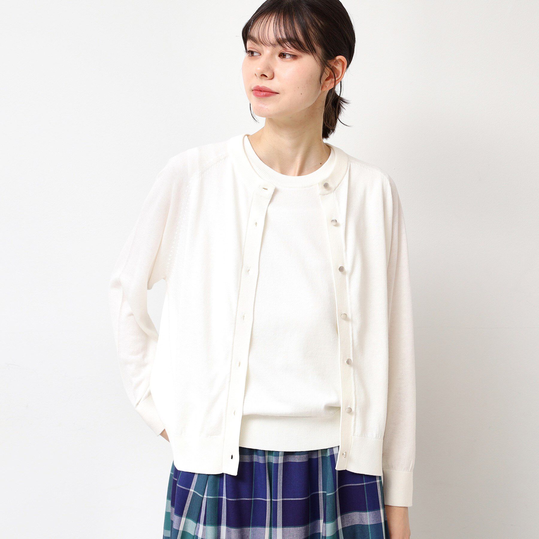 Dessin「【洗える・2点セット】アンサンブルニット（S～L）」|カーディガン|