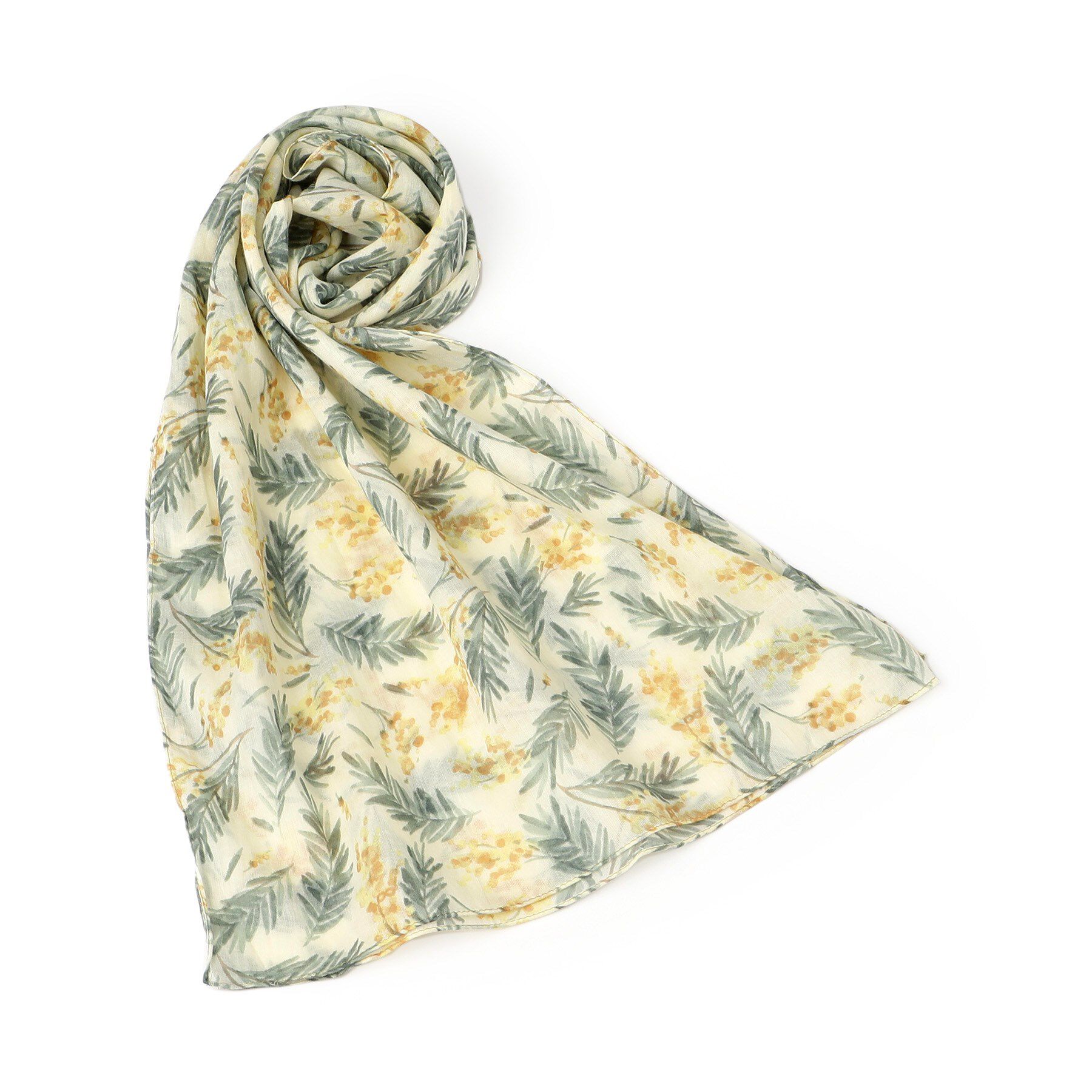 ITS&rsquo;DEMO「【洗濯可】ミモザコットンストール」|ストール|