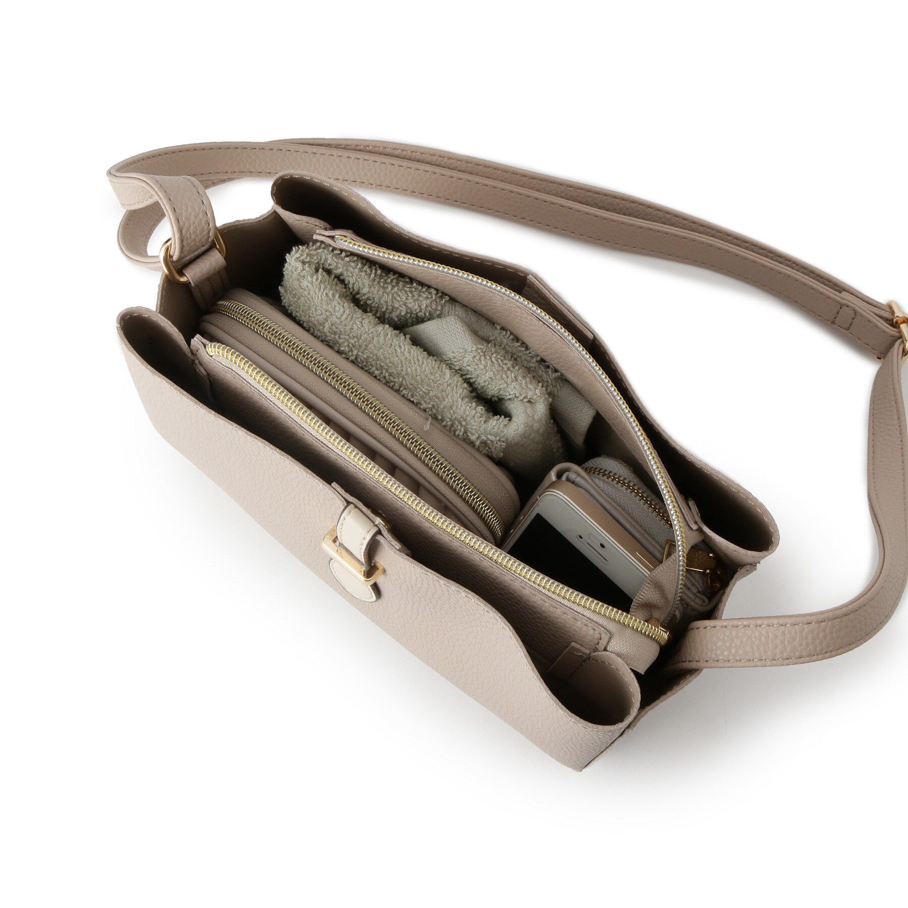 ITS&rsquo;DEMO「ベルト三層横型ショルダー」|ショルダー・メッセンジャー|