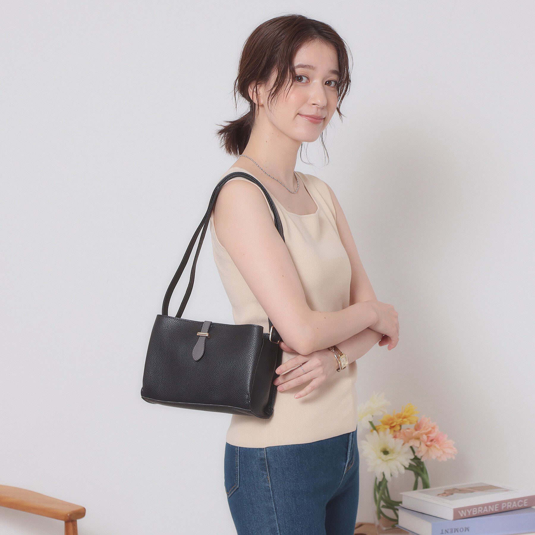 ITS&rsquo;DEMO「ベルト三層横型ショルダー」|ショルダー・メッセンジャー|