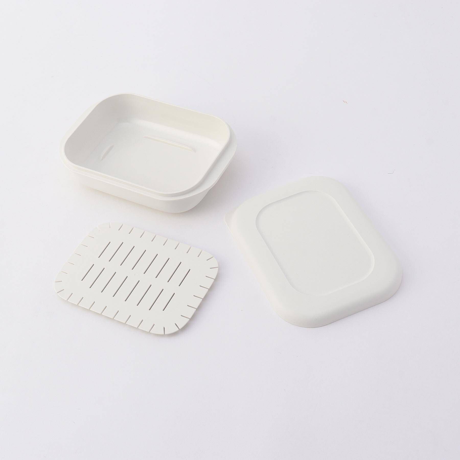 212 KITCHEN STORE「極 冷凍ごはん容器 大２個入 ＷＨ ＜marna マーナ＞」|食器・キッチングッズ|