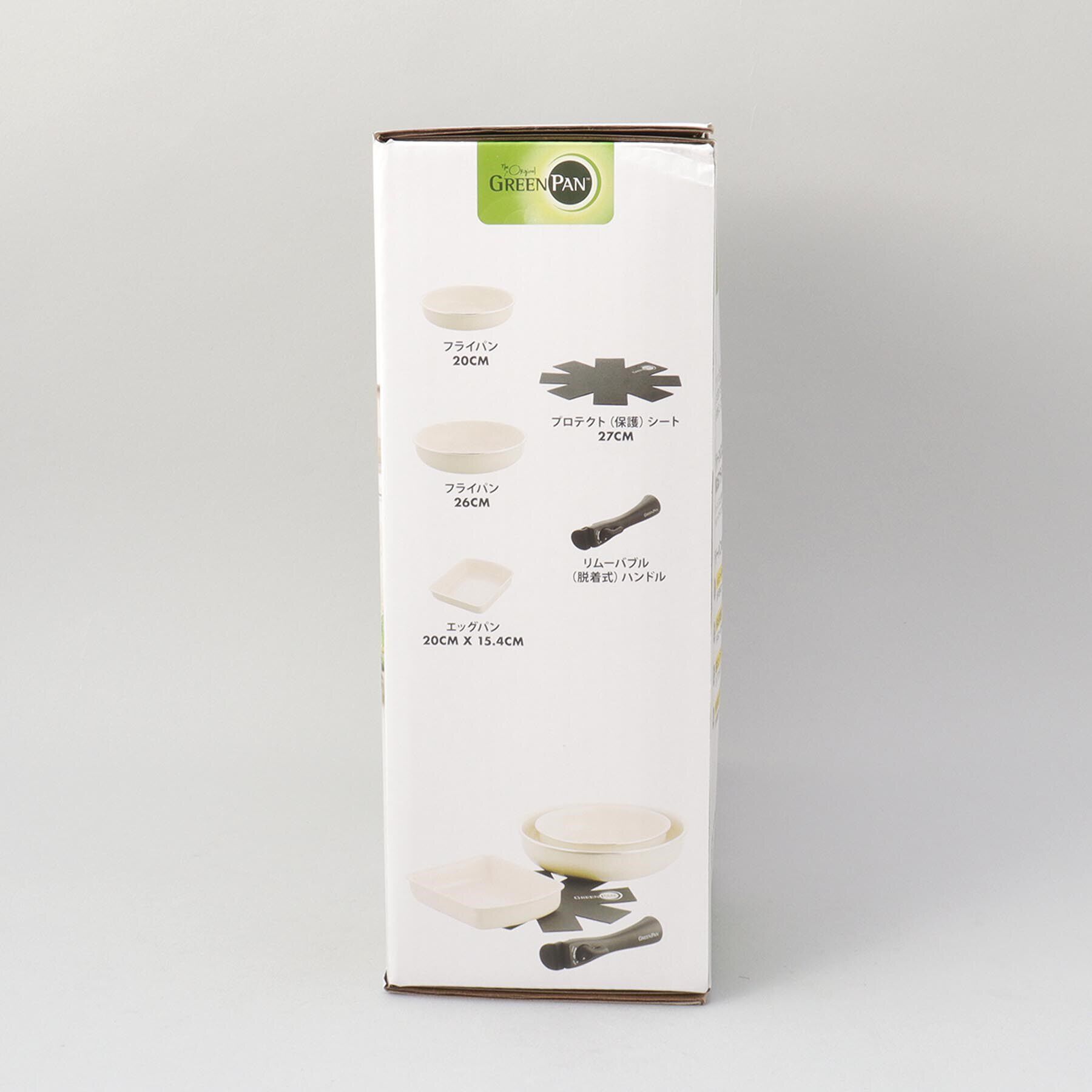 212 KITCHEN STORE「クリックシェフ 5点セット WH ＜GREEN PAN グリーンパン＞」|食器・キッチングッズ|