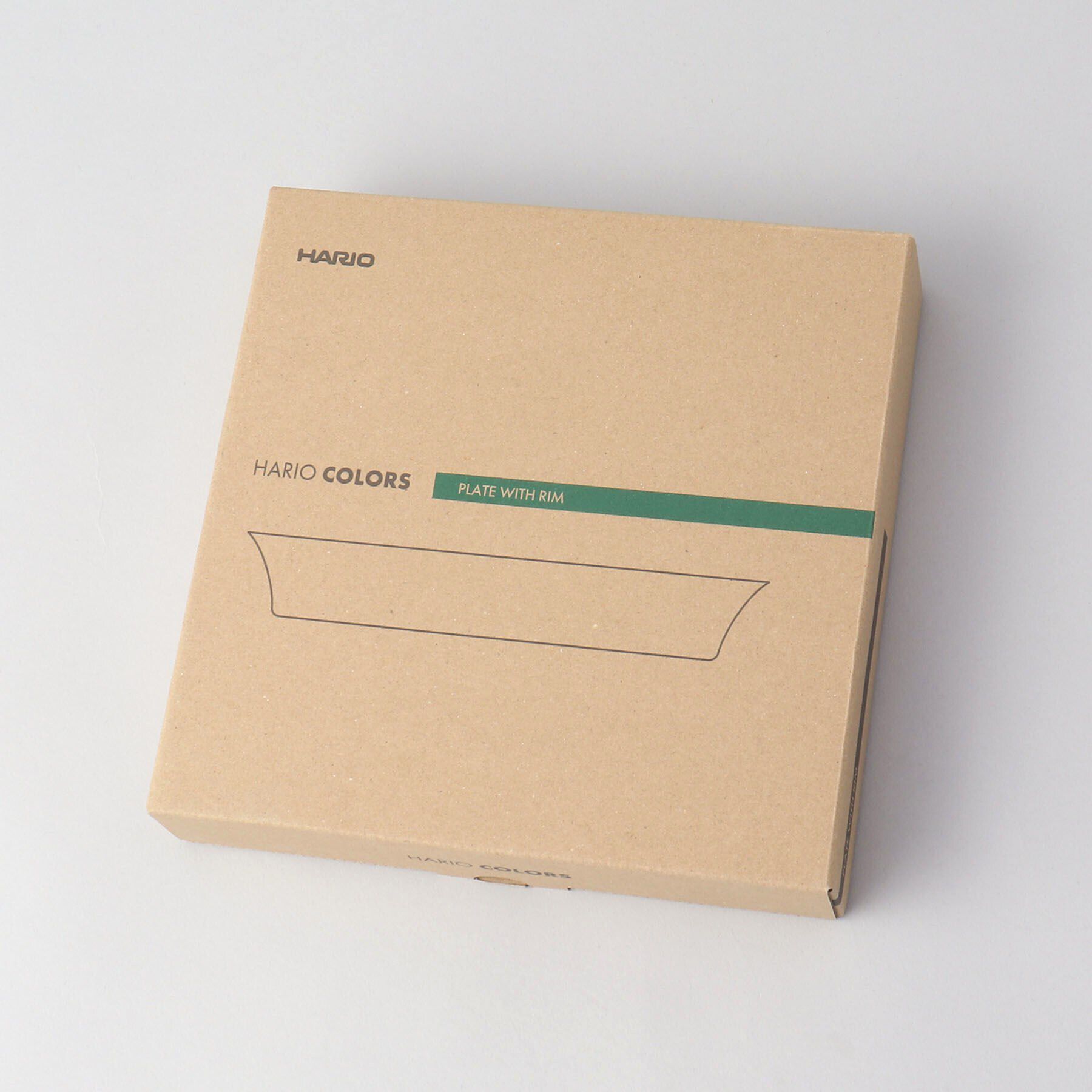 212 KITCHEN STORE「リム付きプレート GR ＜HARIO ハリオ＞」|食器・キッチングッズ|