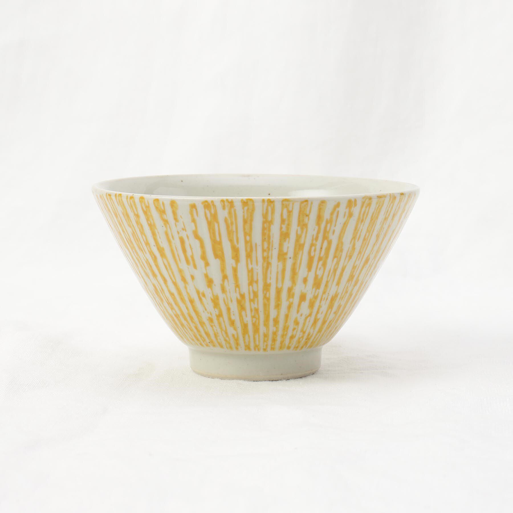 212 KITCHEN STORE「波佐見 かすり十草茶碗 YE」|食器・キッチングッズ|