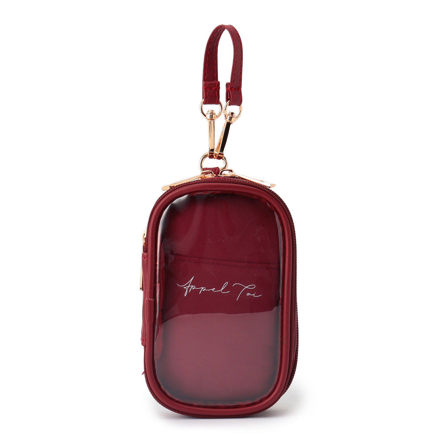 Ober Tashe「ヲタ活グッズ 推し活 レザー風 アクリルスタンドポーチ アクスタケース」|ポーチ|レッド(062)