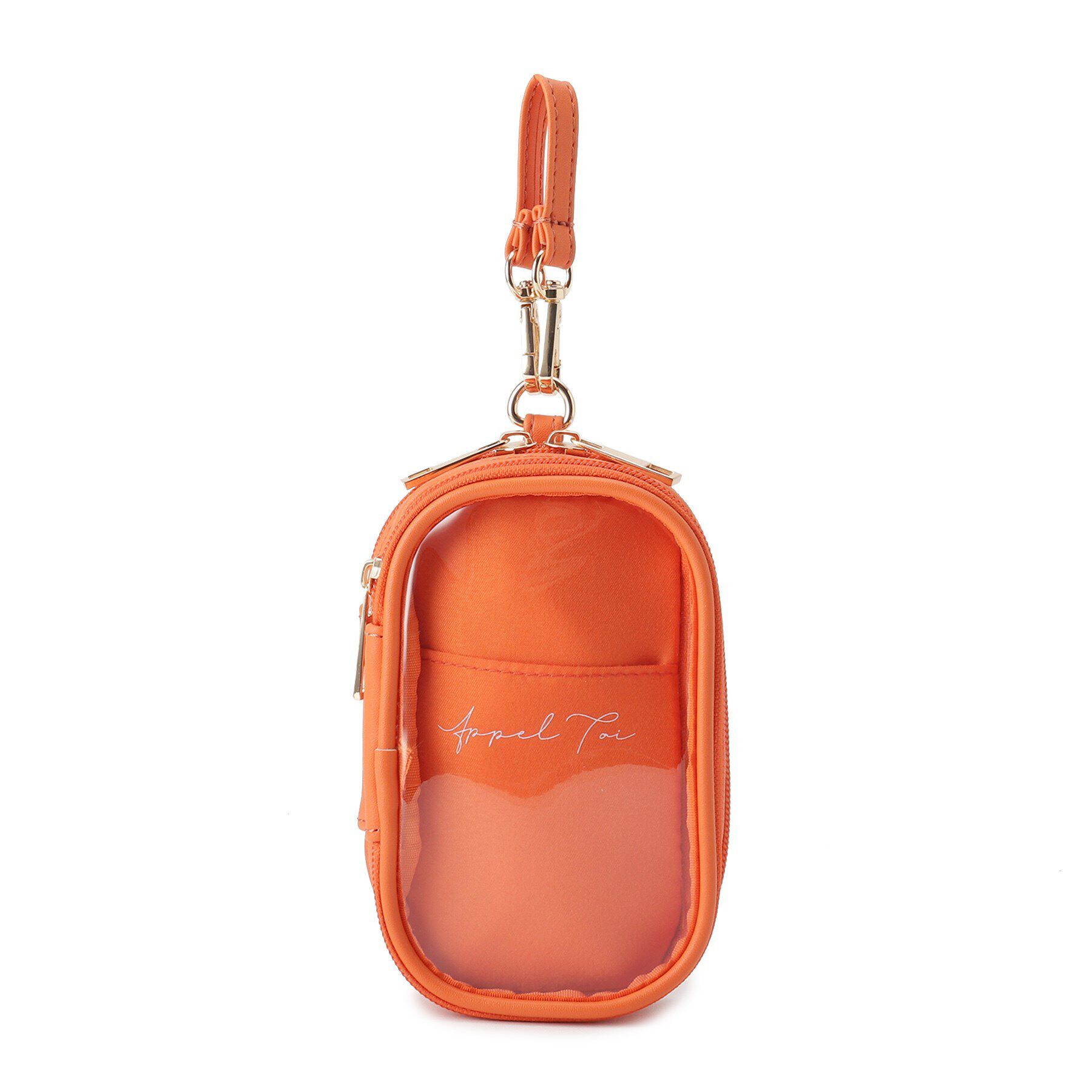 Ober Tashe「ヲタ活グッズ 推し活 レザー風 アクリルスタンドポーチ アクスタケース」|ポーチ|オレンジ(067)