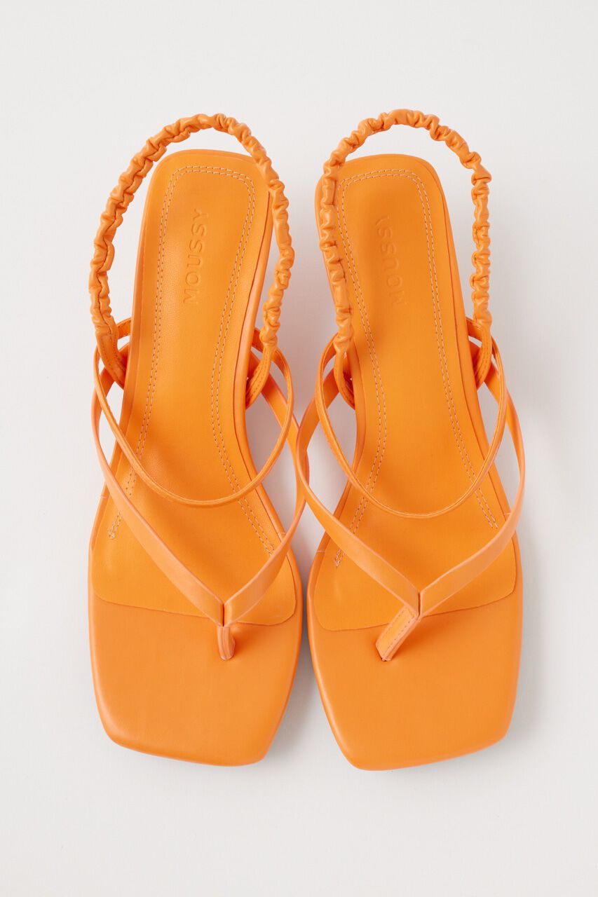 MOUSSY「SHIRRING STRAP TONGS サンダル」|サンダル|ORG