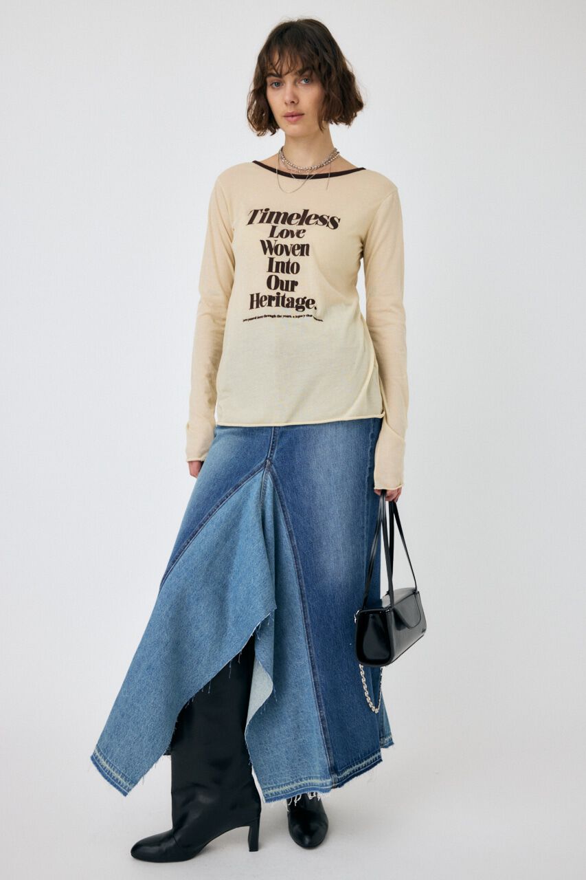 MOUSSY「REMAKE DENIM マーメイドスカート」|スカート|