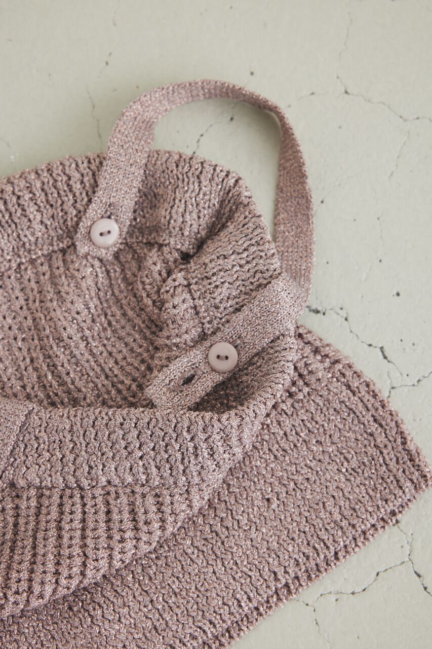 rienda「グリッターKnit TOP」|タンクトップ|