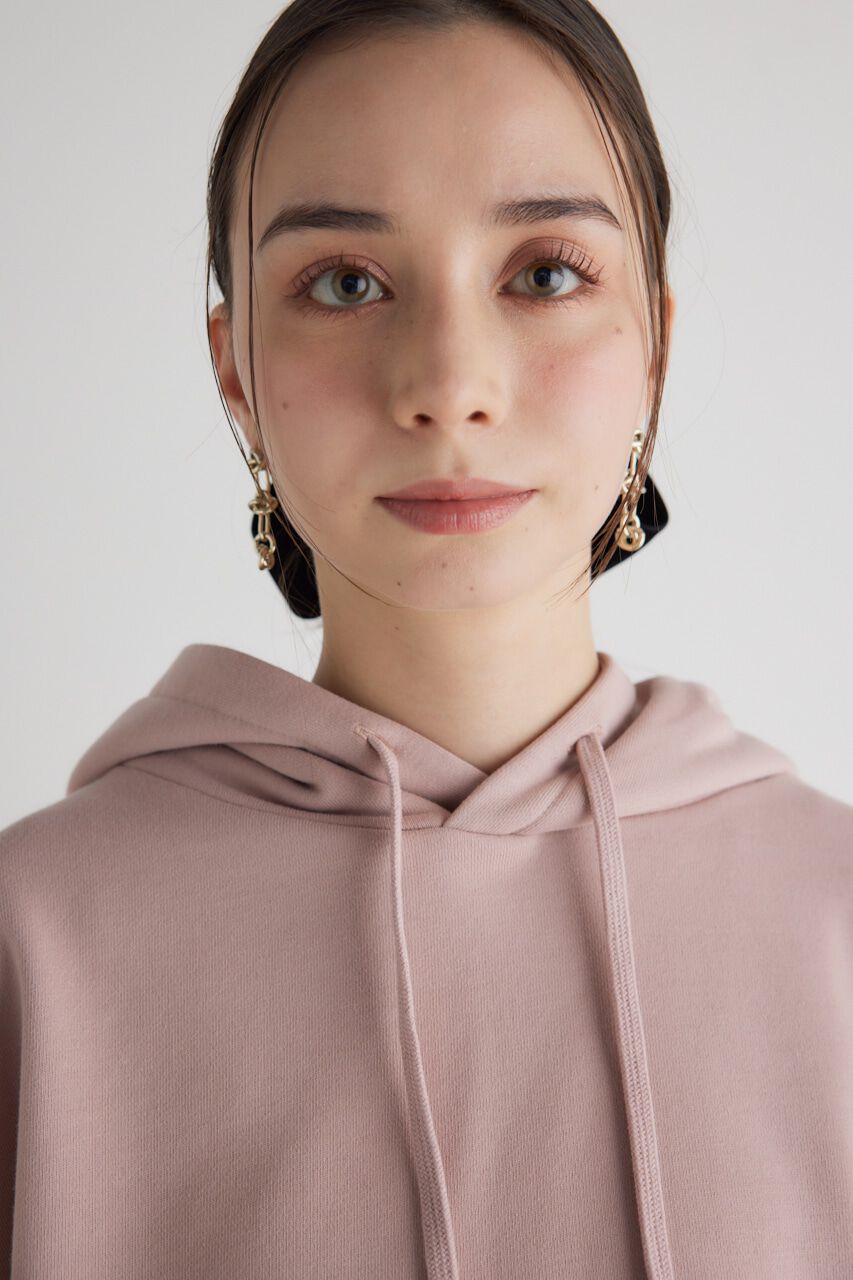 rienda「クロップドフーディースウェットTOP」|Tシャツ・カットソー|