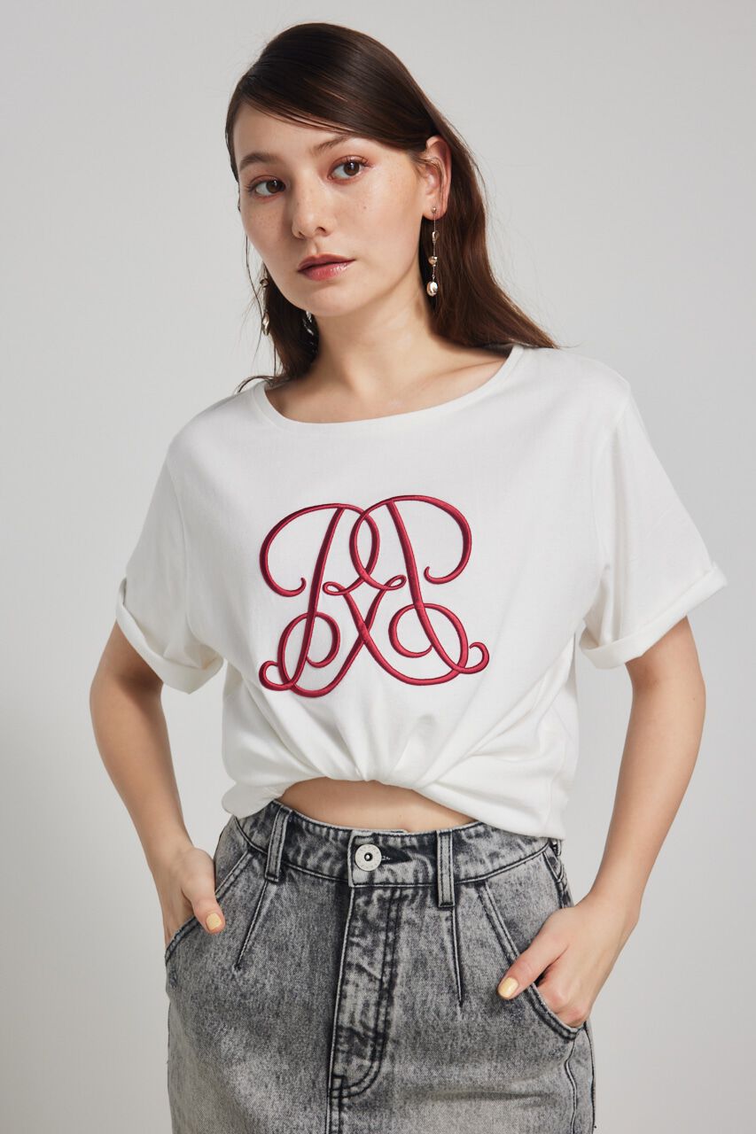 rienda「WRR T-SH」|Tシャツ・カットソー|柄RED5