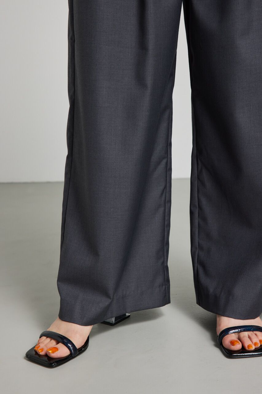 rienda「ポケットデザインタックワイドパンツ」|その他|